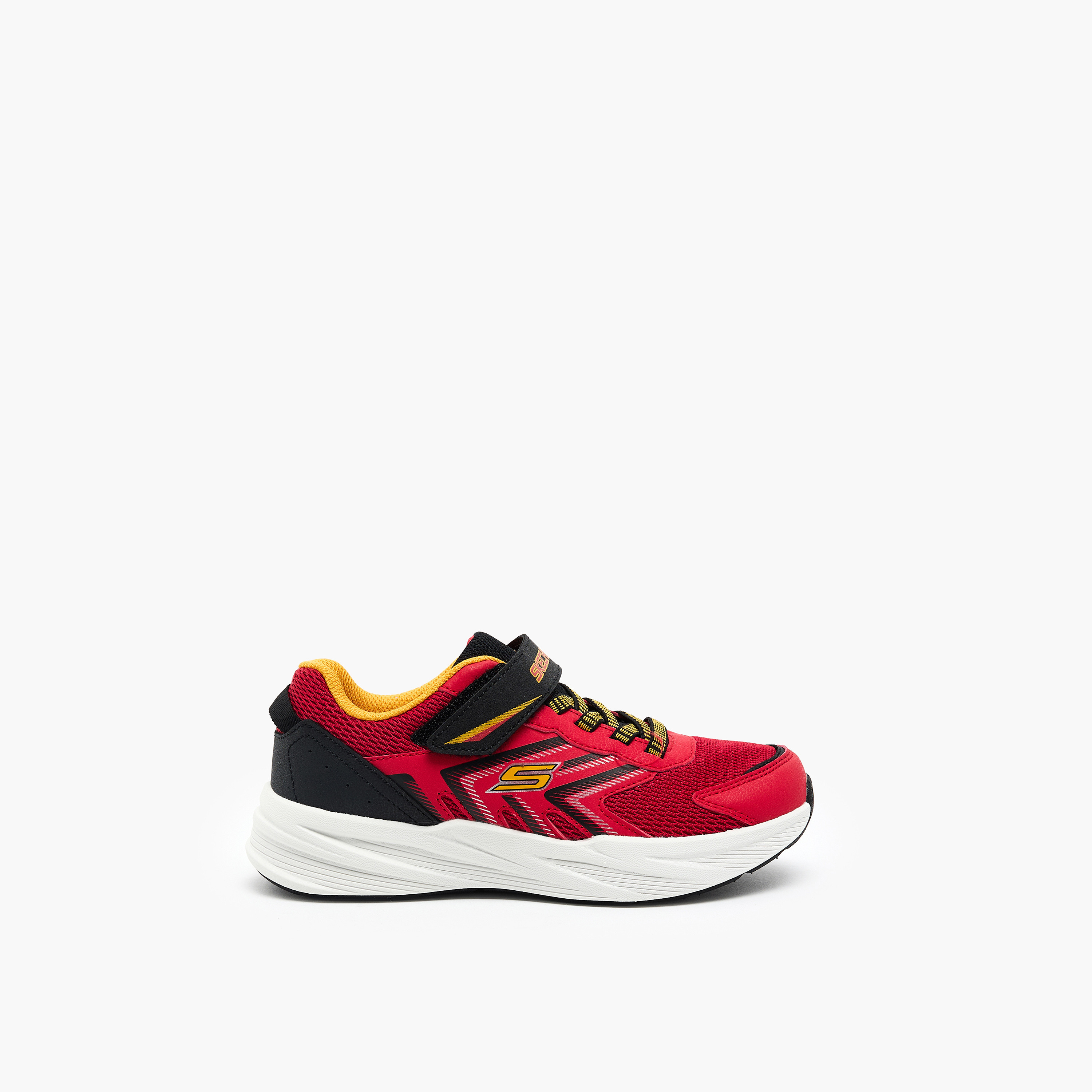 حذاء جري بنعل مبطّن وشريط إغلاق ميكروسبيك تريد للأولاد من سكتشرز-boys-shoes-sneakers-image-10