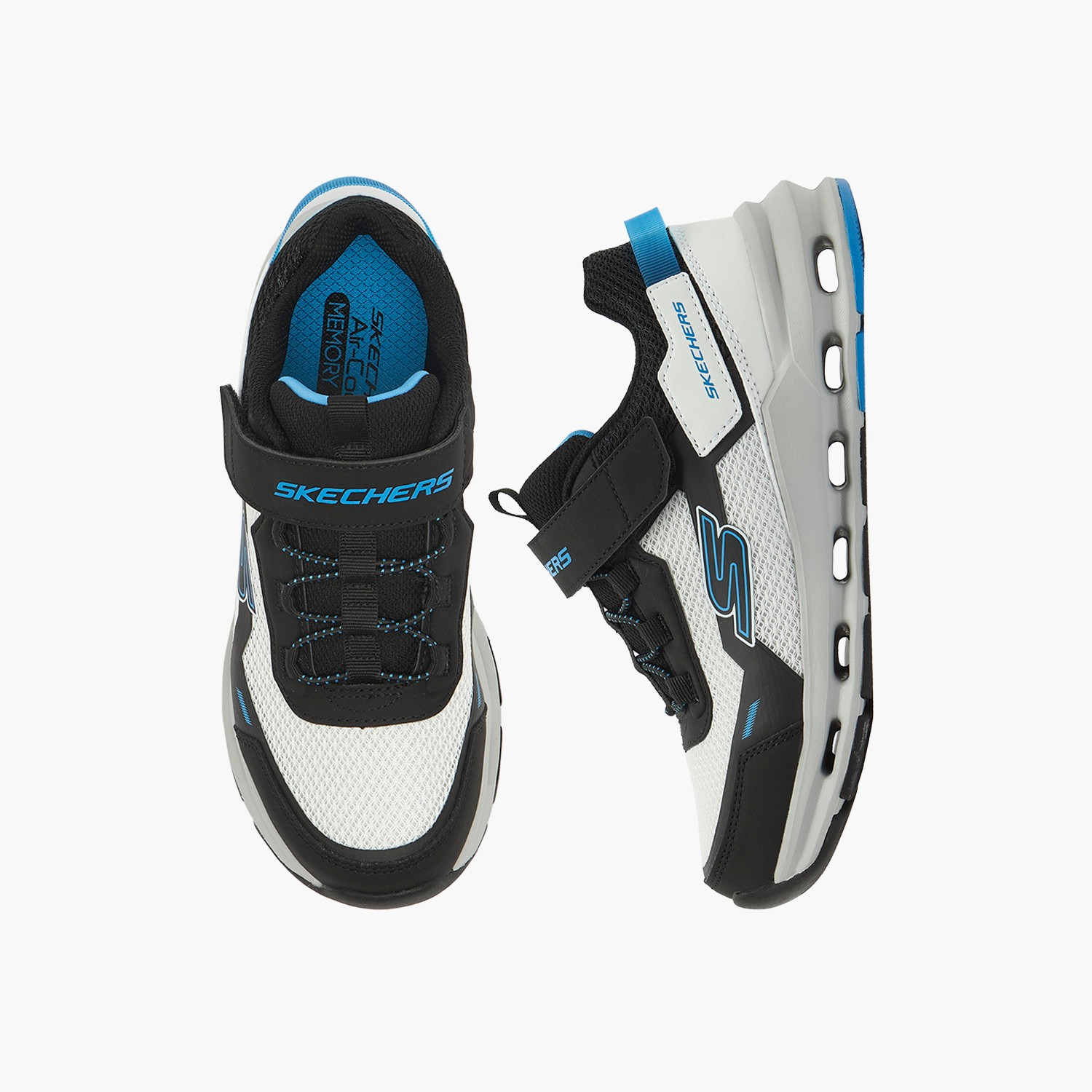 Skechers Boys Glide-Step Plus Hook & Loop Ankle Sneakers-boys-shoes-sneakers-image-7
