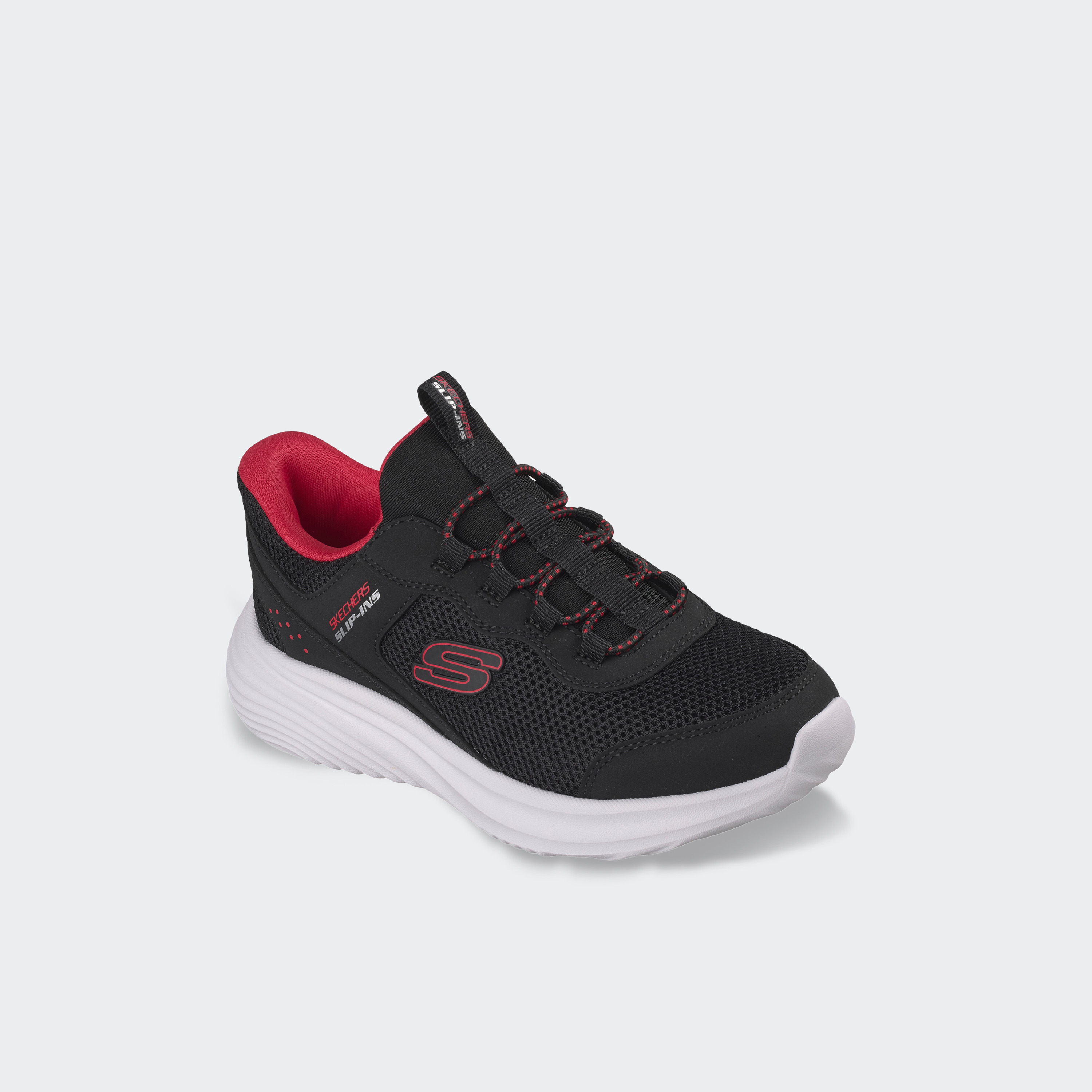 Skechers Boys Bounder Pro Slip-On Ankle Sneakers-boys-shoes-sneakers-image-1