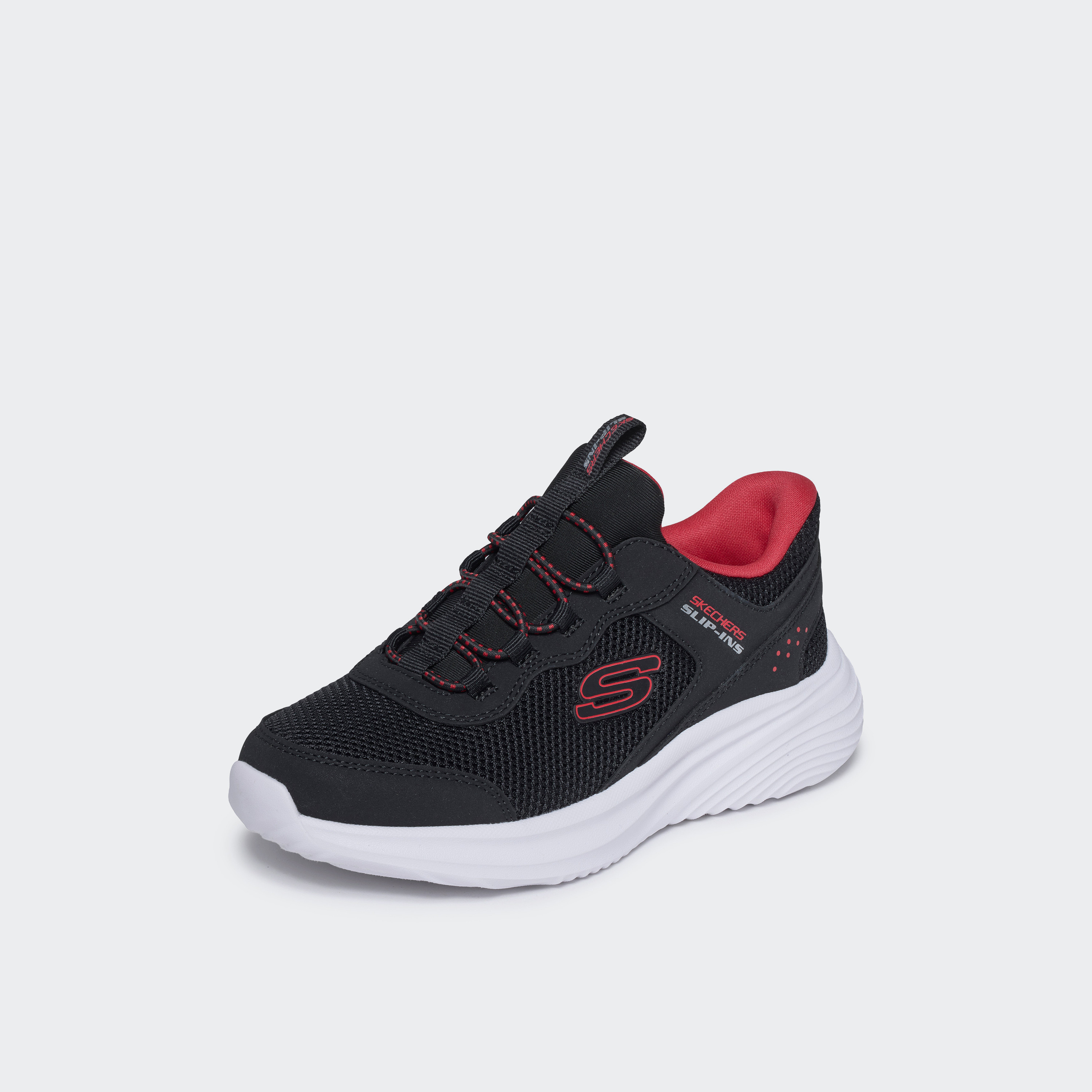 Skechers Boys Bounder Pro Slip-On Ankle Sneakers-boys-shoes-sneakers-image-4