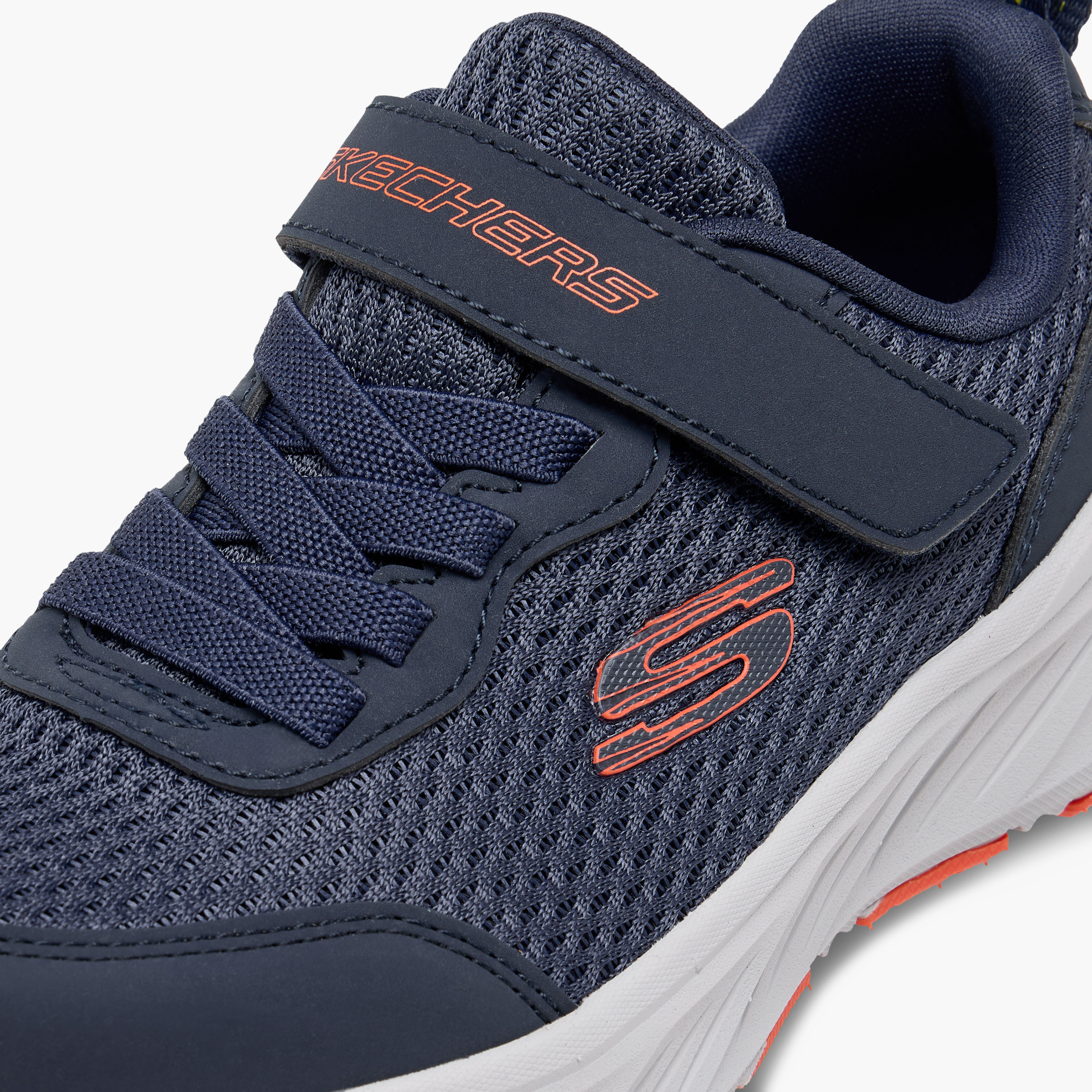 Skechers Boys Edgeride Hook & Loop Cushioned Sole Running Shoes-boys-shoes-sneakers-image-4