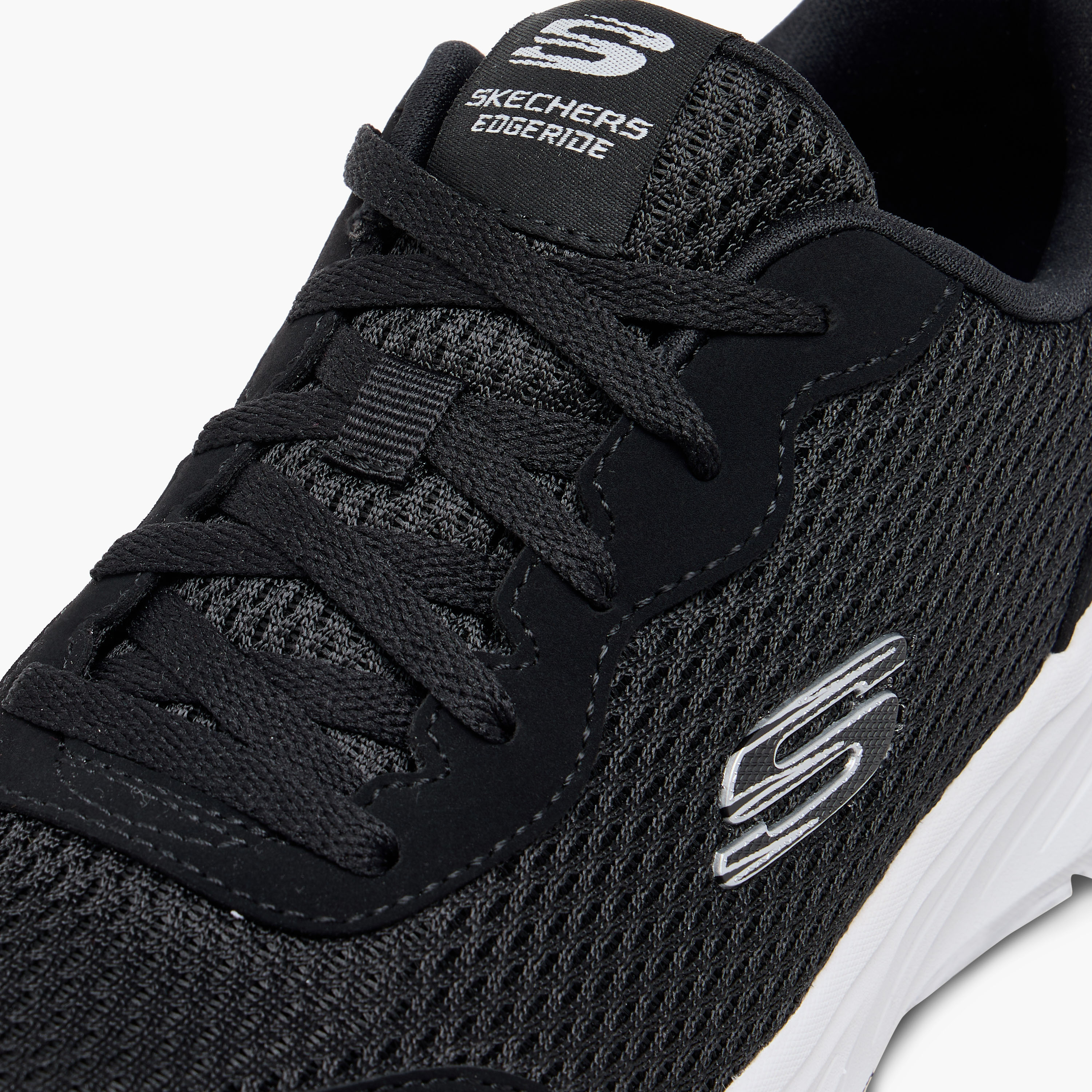 Skechers Kids Edgeride Lace-Up Breathable Running Shoes-girls-shoes-sports-image-4