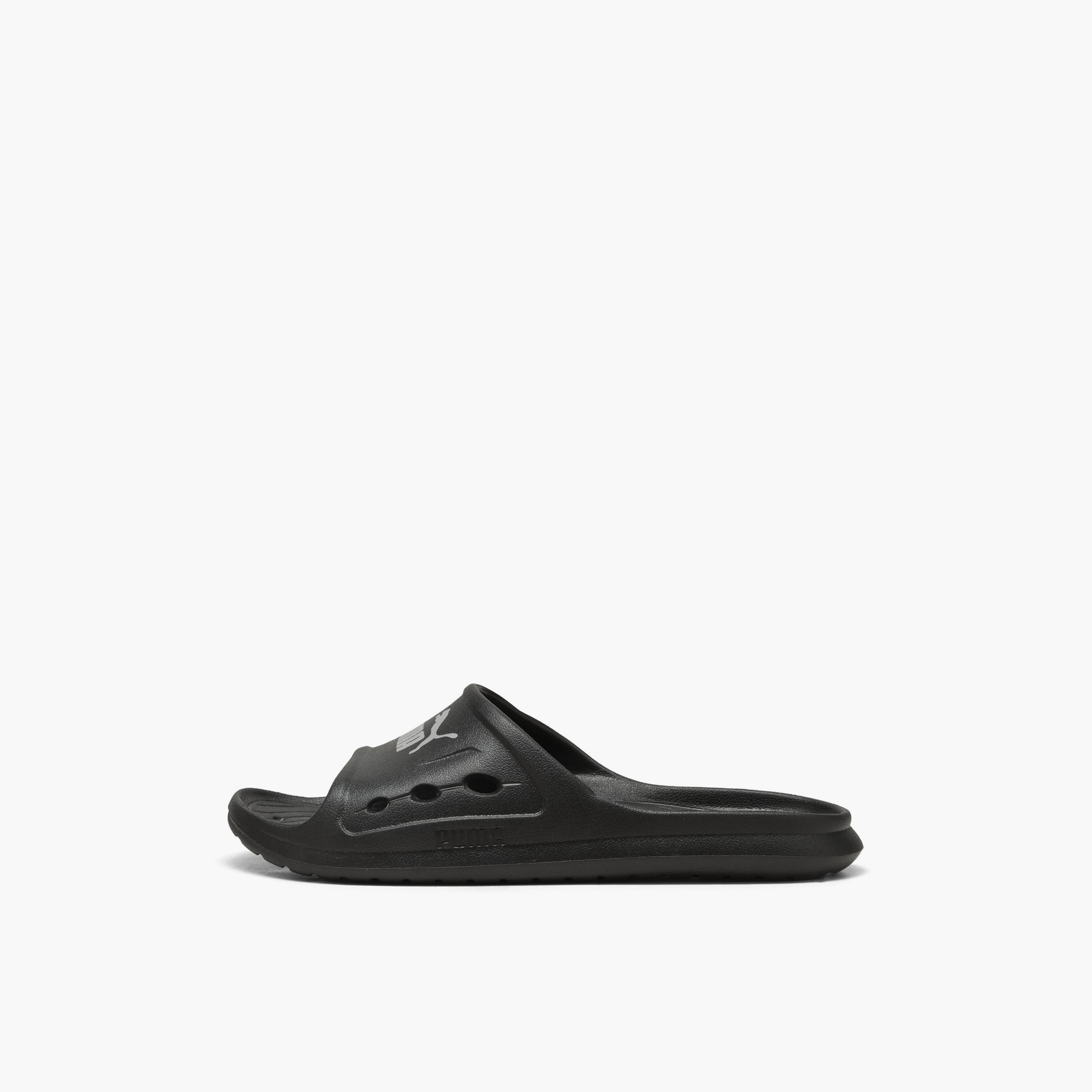 Puma Men Divecat Dry Logo Print Slides-men-shoes-flipflopsandslides-image-4