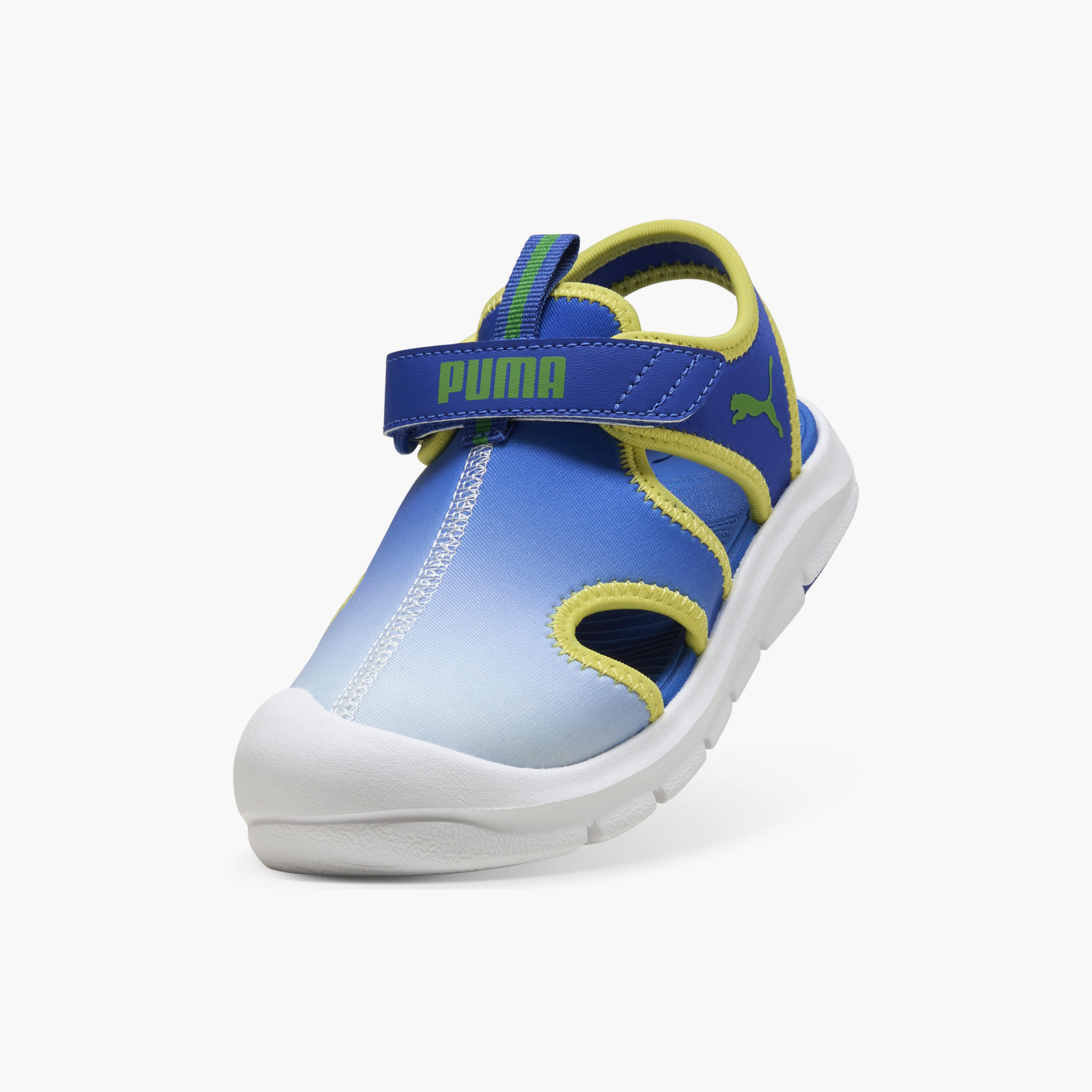 Puma Boys Fun Racer Come On V Hook & Loop Strap Sandals-boys-shoes-sandals-image-2