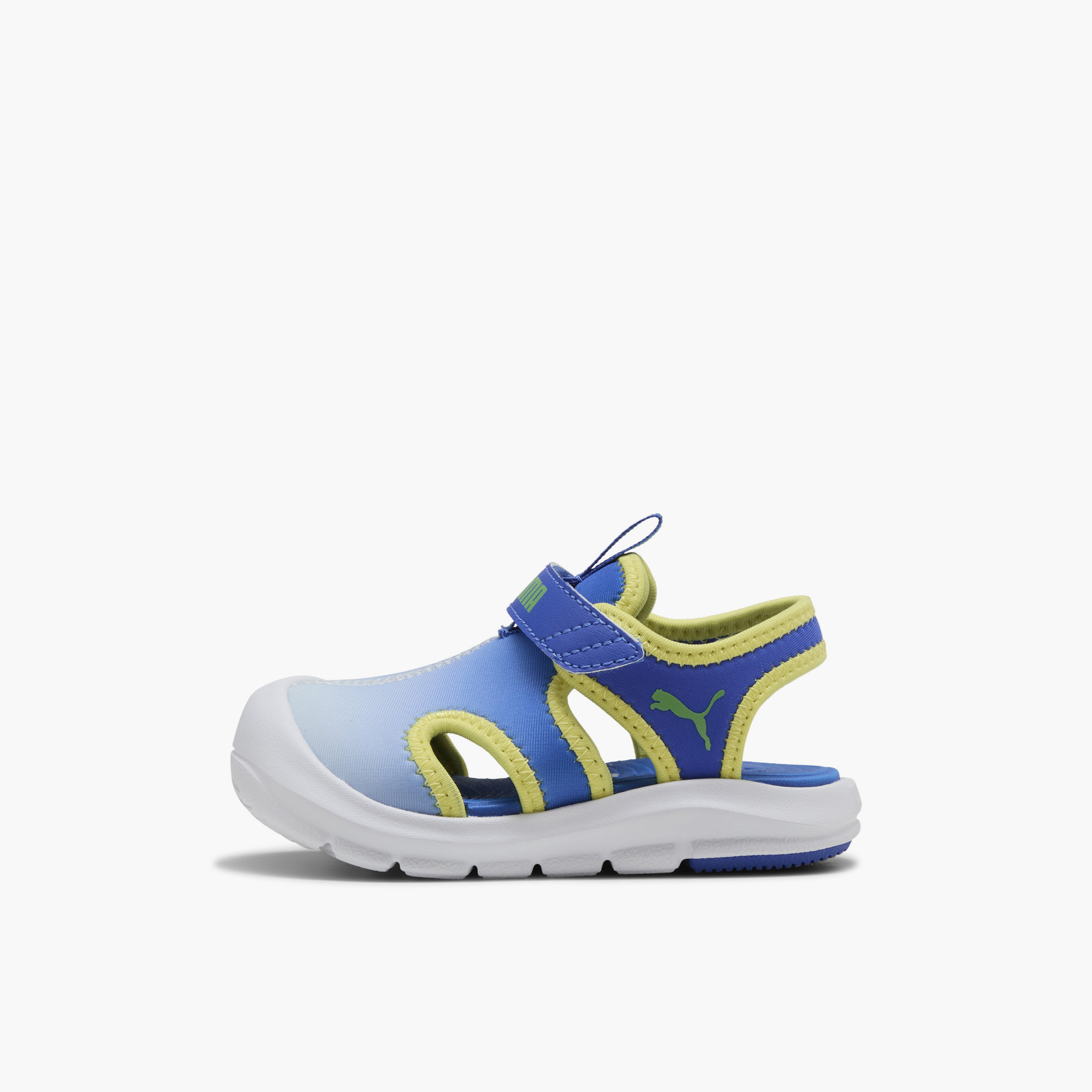 Puma Fun Racer Come On V Strap Sandals with Hook & Loop Closure-baby-boys-shoes-sandals-image-3