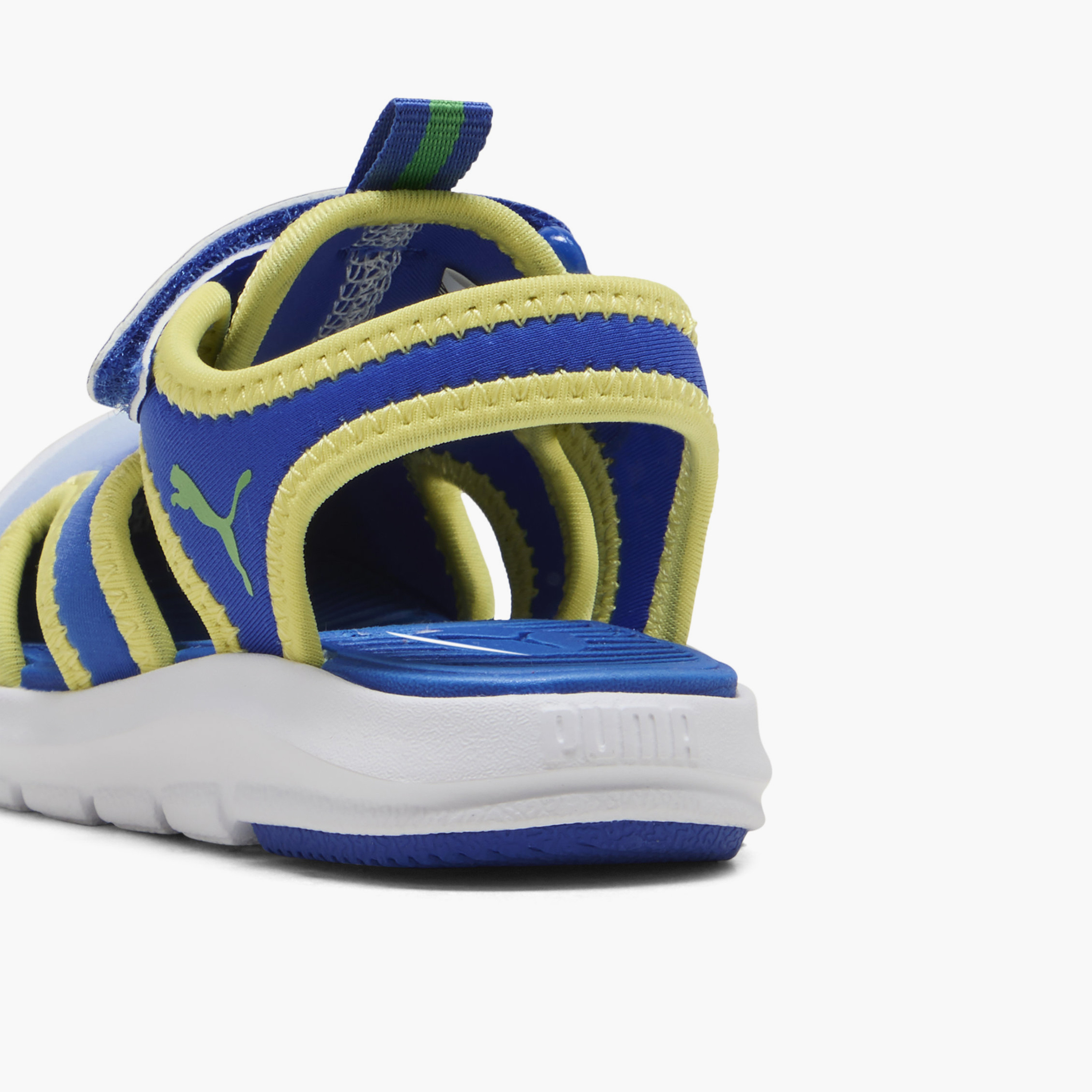 Puma Fun Racer Come On V Strap Sandals with Hook & Loop Closure-baby-boys-shoes-sandals-image-5