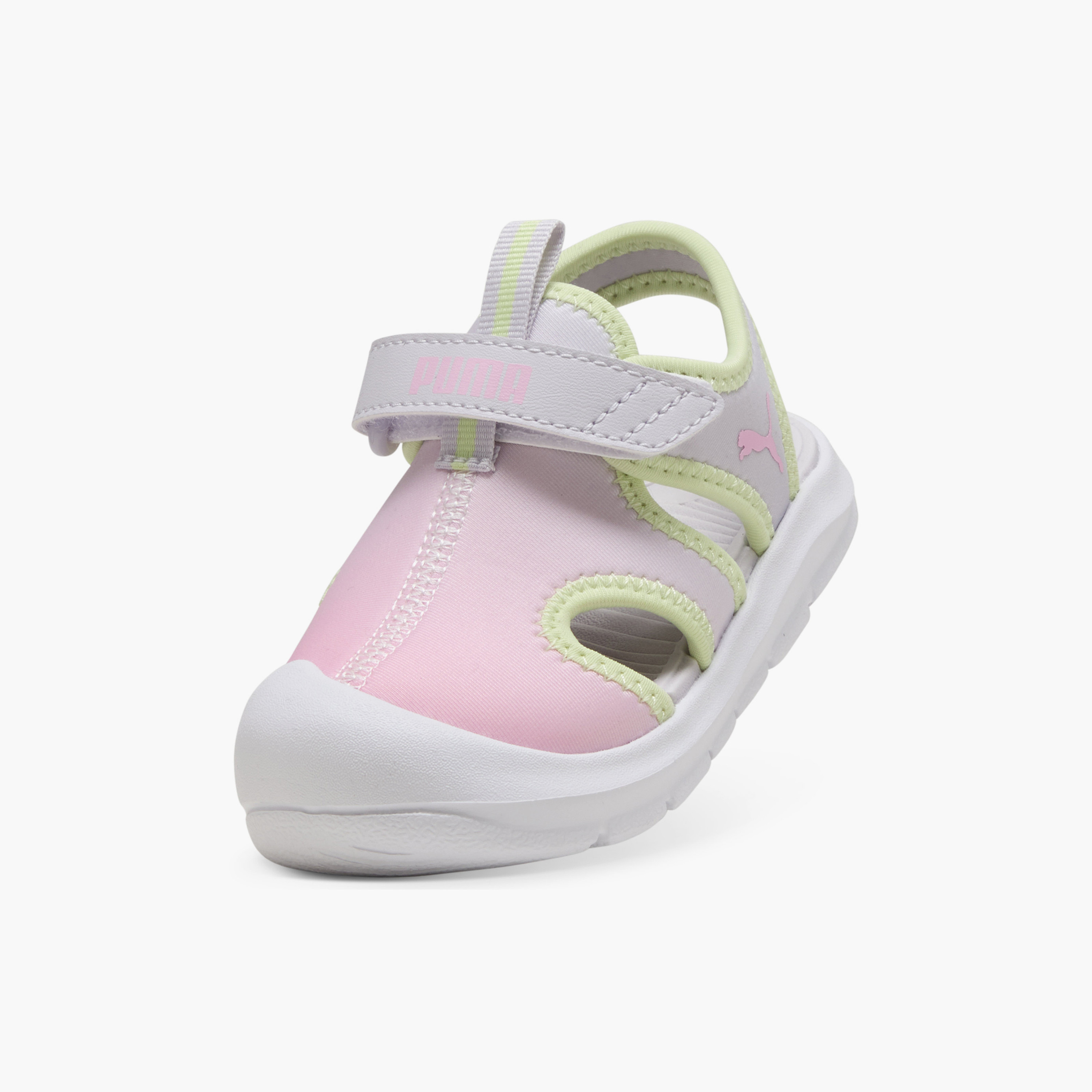 Puma Fun Racer Come On V Strap Sandals with Hook & Loop-baby-girls-shoes-sandals-image-2