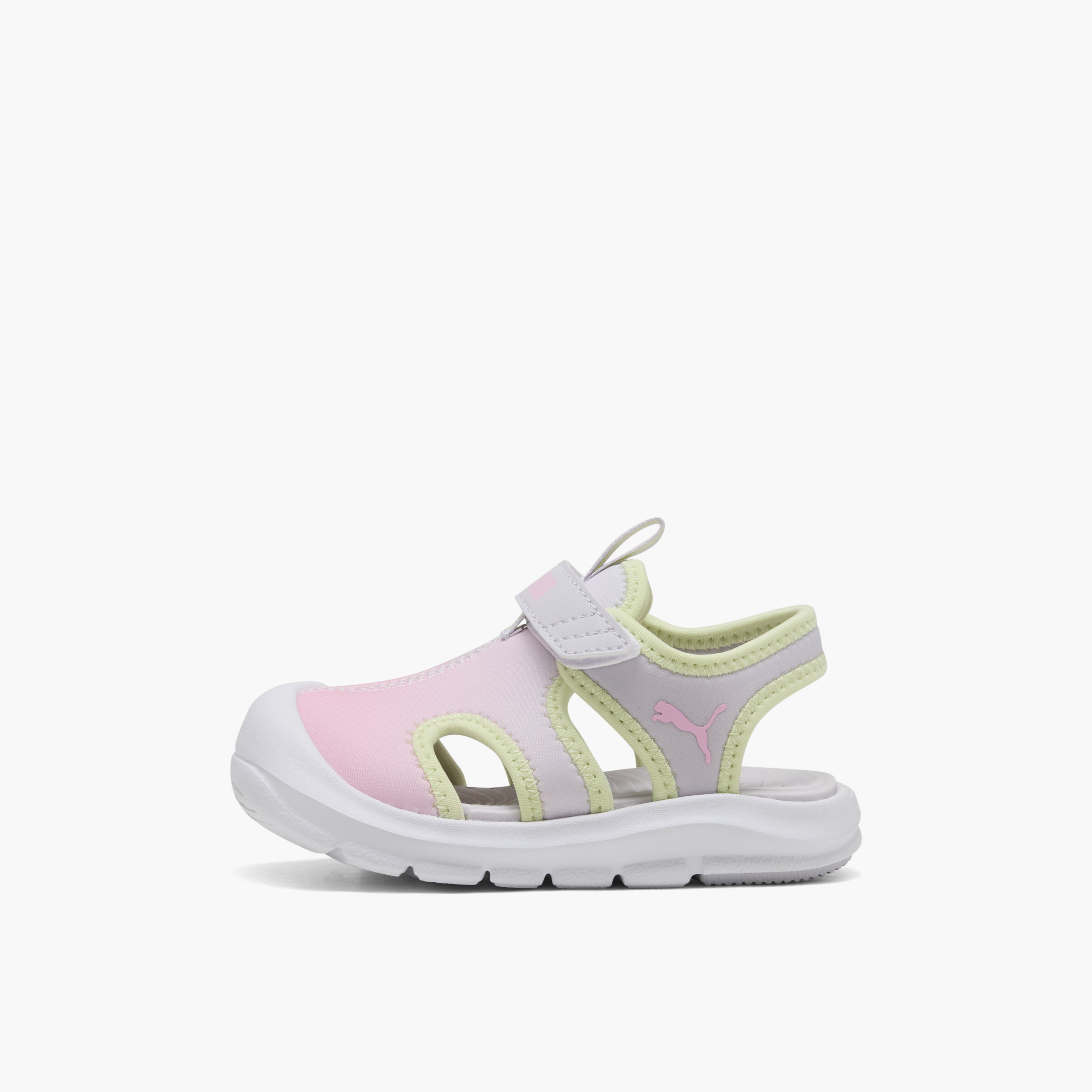 Puma Fun Racer Come On V Strap Sandals with Hook & Loop-baby-girls-shoes-sandals-image-3