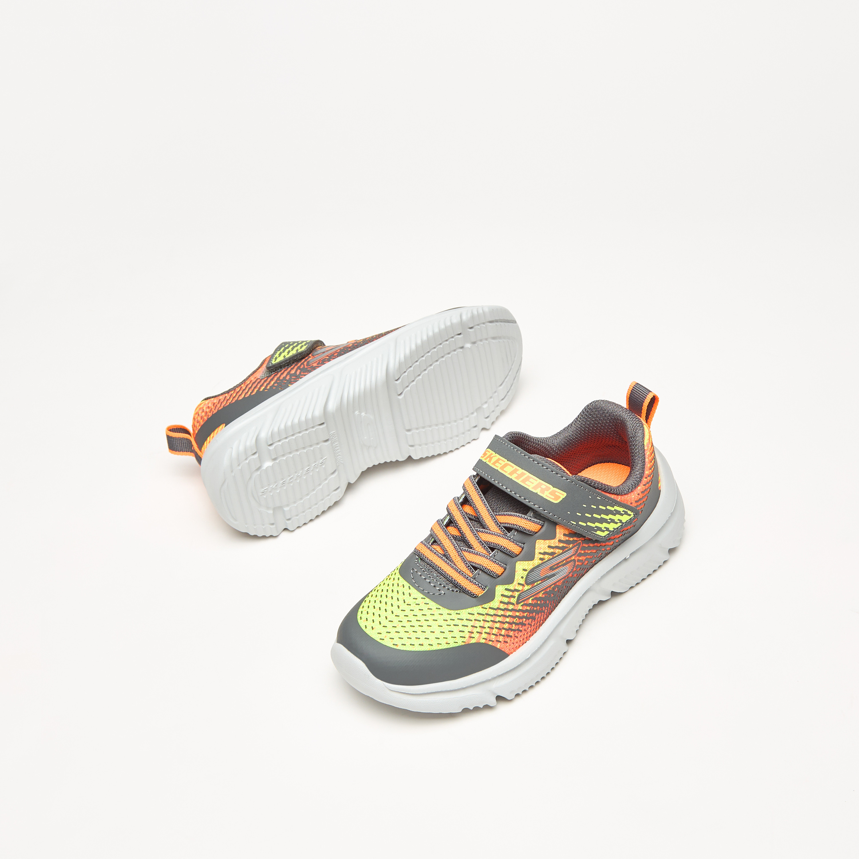 سكيتشرز حذاء الجري جو رن 650 ميموري فوم للأولاد 405035L-BKRD | OE-sports-boys-shoes-image-14