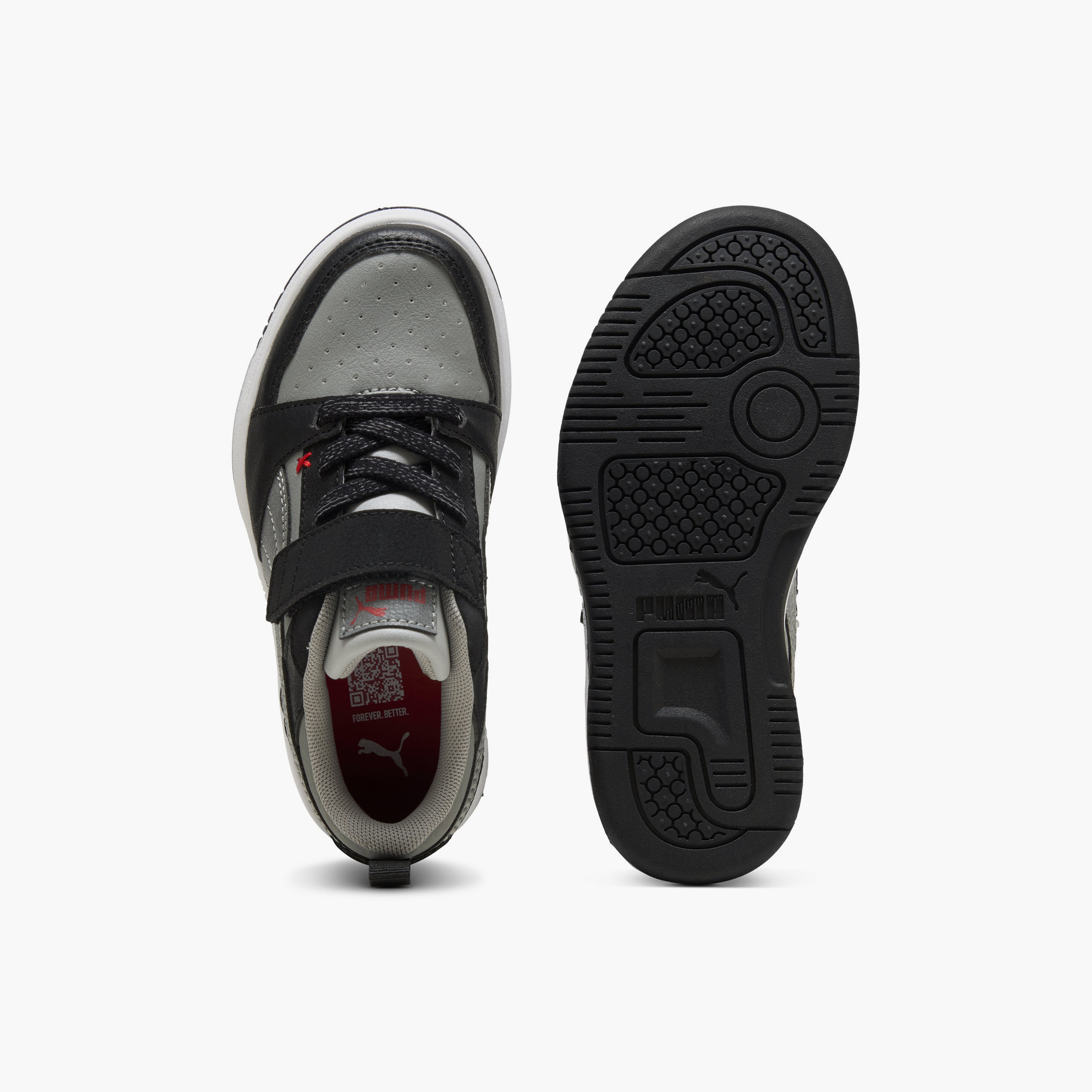 حذاء سنيكرز بشريط لاصق ريباوند في 6 لو ميد ناينتيز للأطفال من بوما-girls-shoes-sneakers-image-4