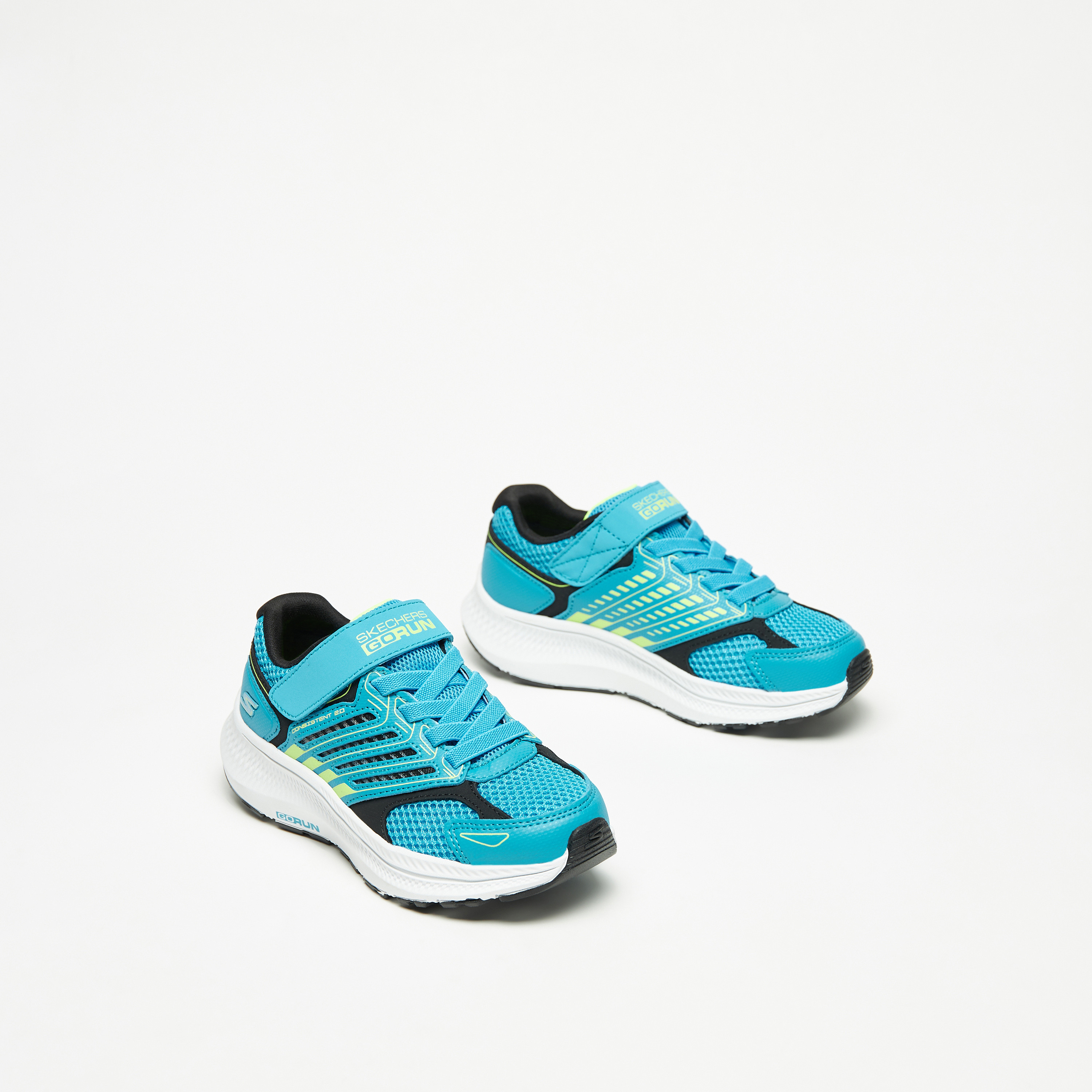 سكيتشرز حذاء جري جو رن كونسيستانت 2.0 اير كولد جوجا مات للأولاد 405043L-TQBK | OE-sports-boys-shoes-image-1