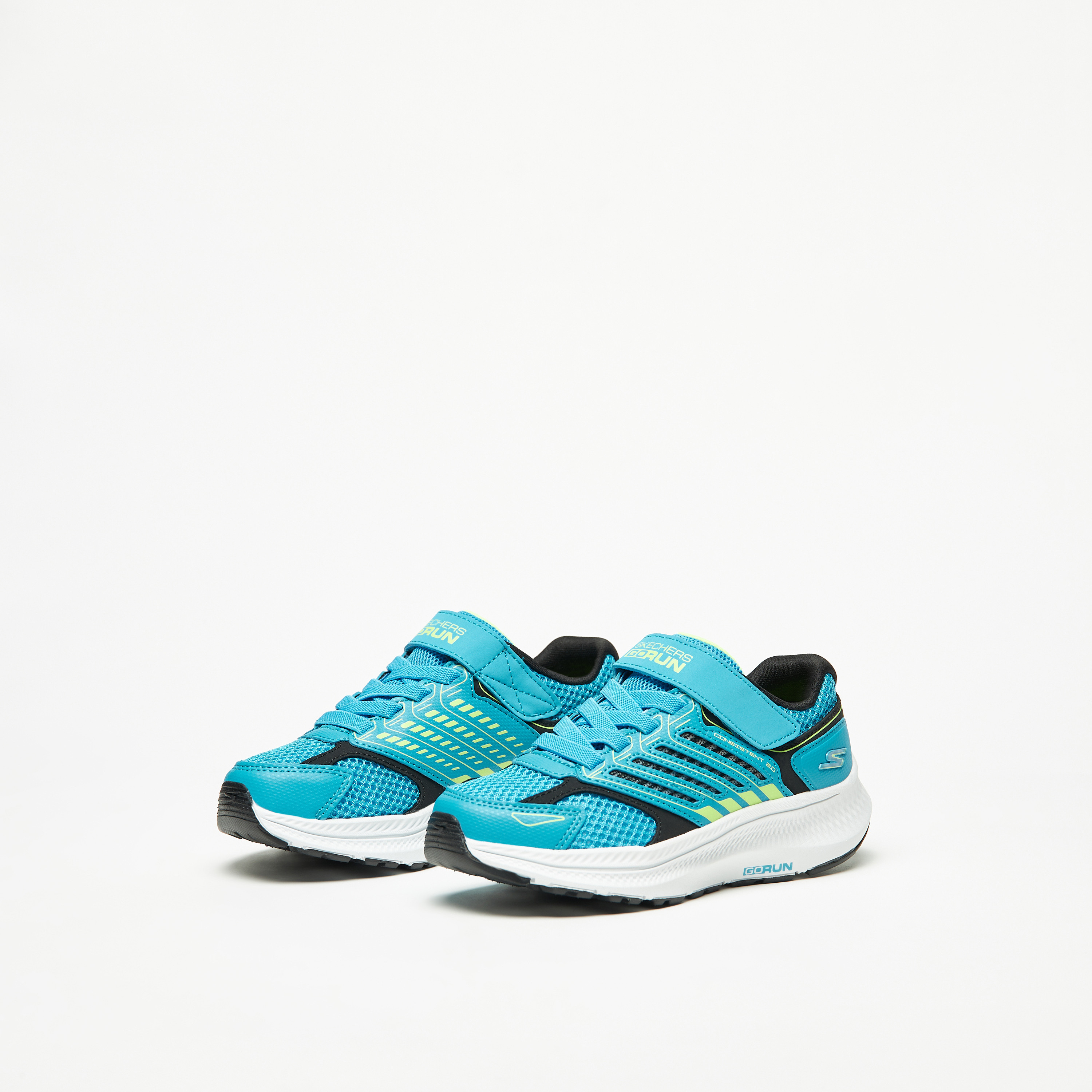 سكيتشرز حذاء جري جو رن كونسيستانت 2.0 اير كولد جوجا مات للأولاد 405043L-TQBK | OE-sports-boys-shoes-image-2