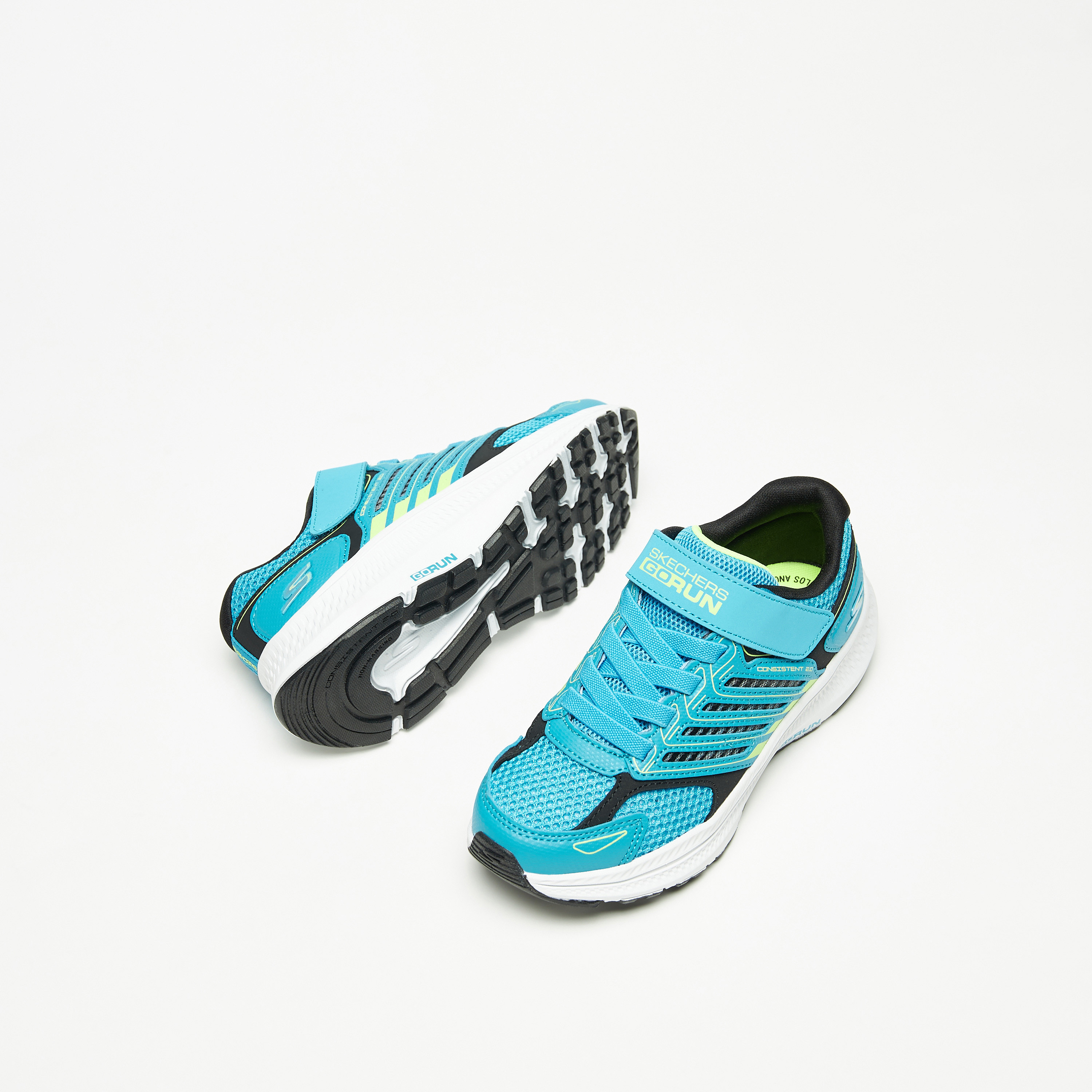 سكيتشرز حذاء جري جو رن كونسيستانت 2.0 اير كولد جوجا مات للأولاد 405043L-TQBK | OE-sports-boys-shoes-image-6
