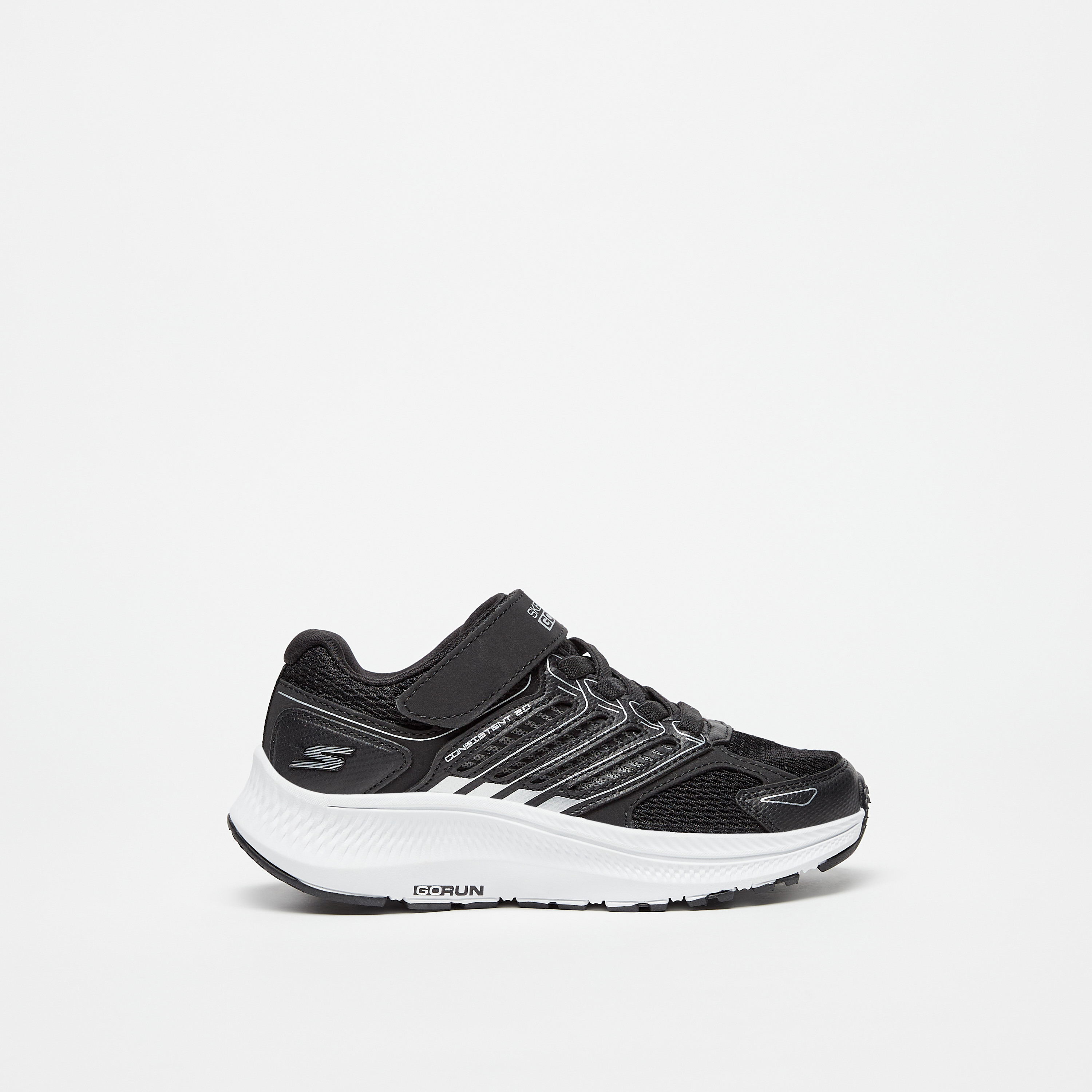 Skechers Boys Go Run Consistent 2.0 Hook & Loop Cushioned Sole Running Shoes-boys-shoes-sneakers-image-4