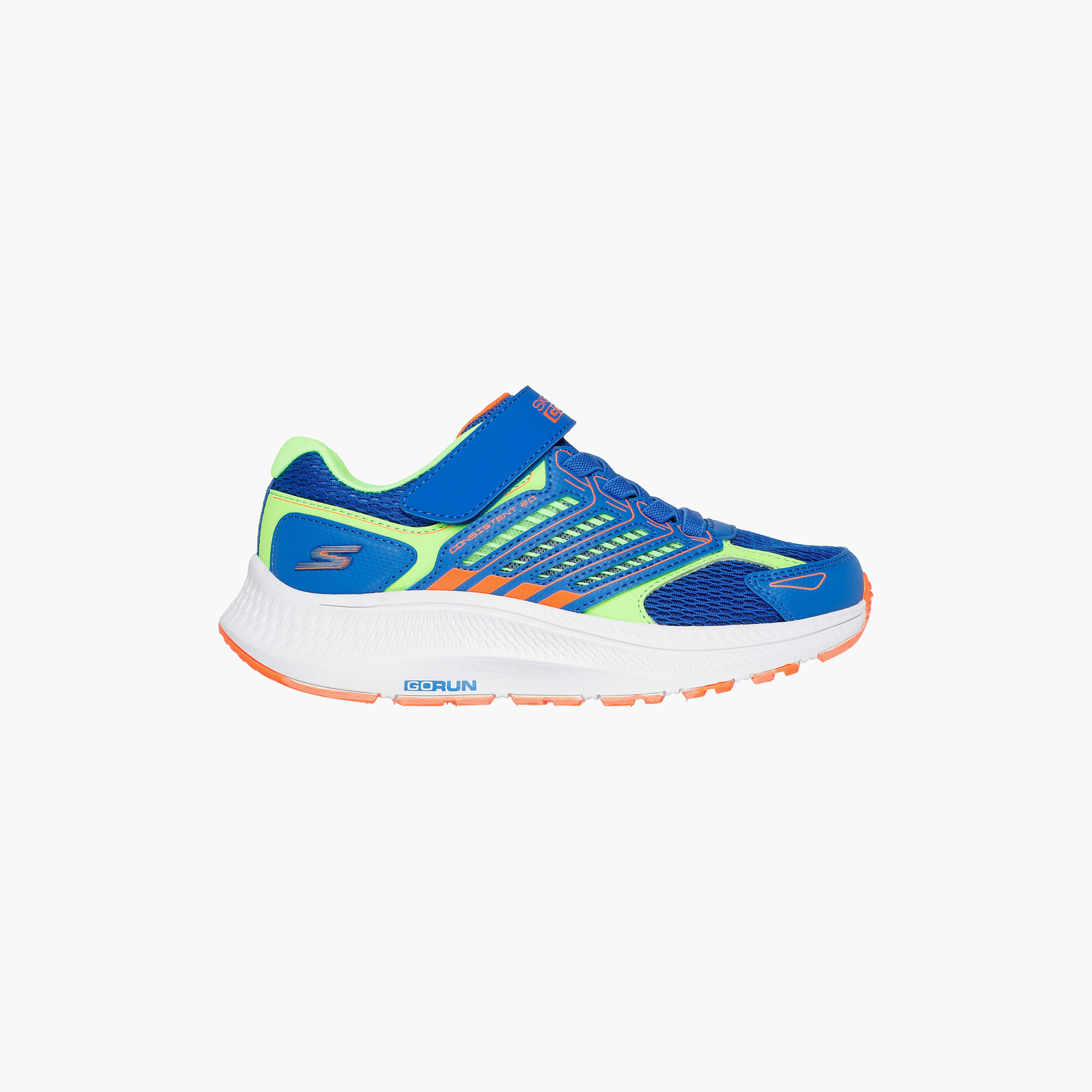 Skechers Boys Go Run Consistent 2.0 Hook & Loop Cushioned Sole Running Shoes-boys-shoes-sneakers-image-2