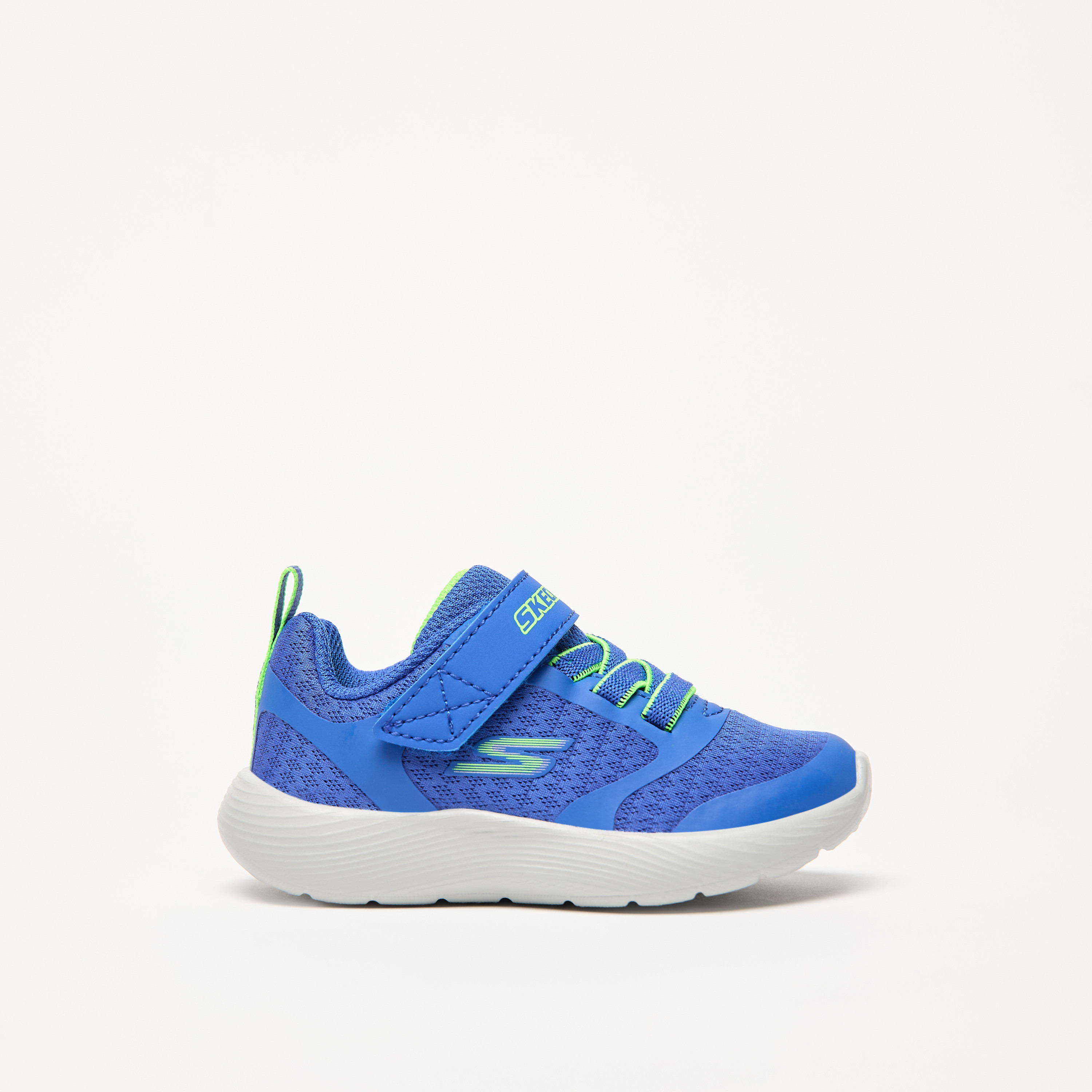 Skechers Dyna-Lite Baby Memory Foam Low Ankle Sneakers 405096N-BLLM | OE-sports-boys-shoes-image-4