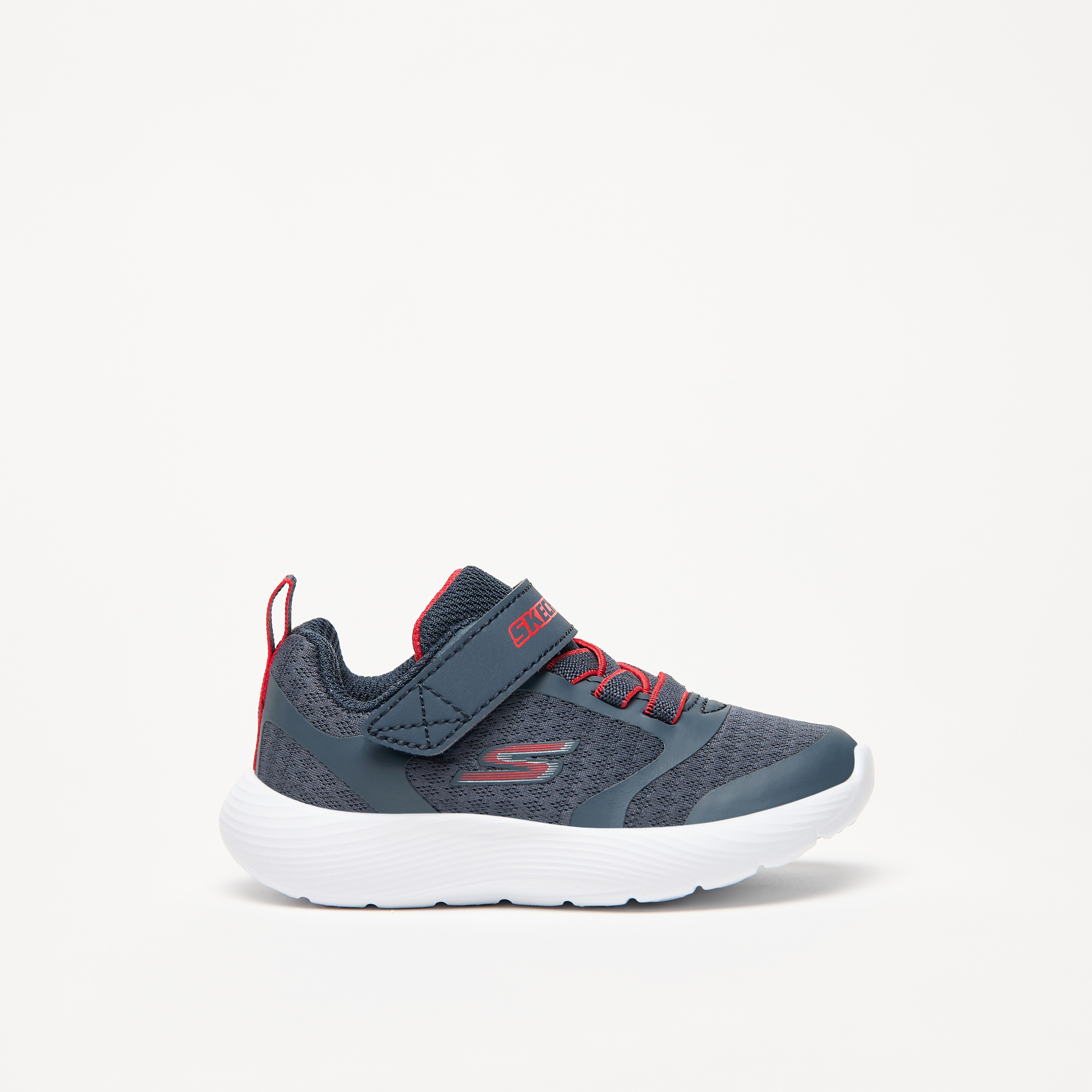 Skechers Dyna-Lite Baby Memory Foam Low Ankle Sneakers 405096N-BLLM | OE-sports-boys-shoes-image-12