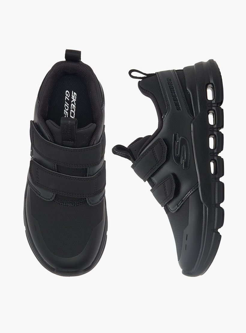 حذاء مدرسي للأطفال جلايد ستيب فلو بشريط إغلاق لاصق من سكيتشرز-sports-boys-shoes-image-1