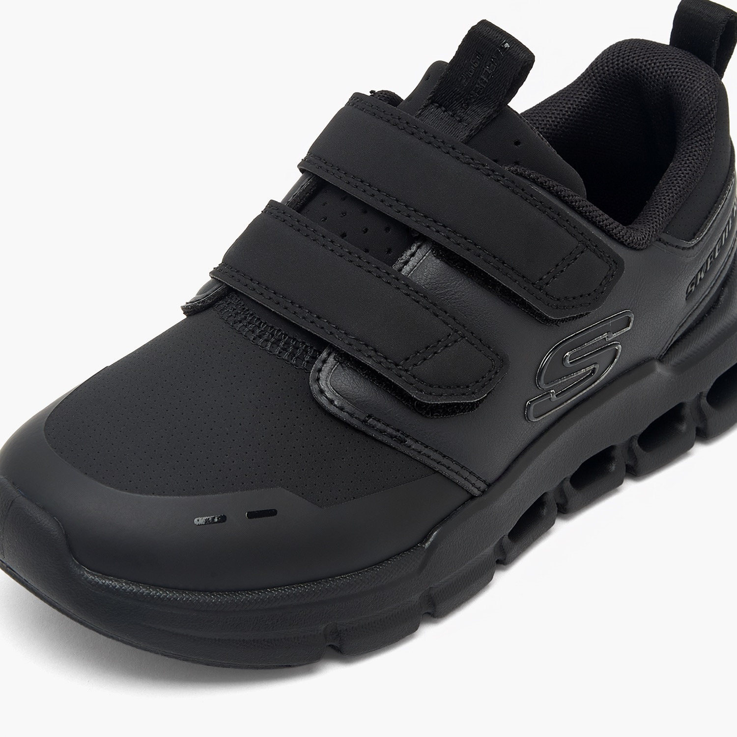 حذاء مدرسي للأطفال جلايد ستيب فلو بشريط إغلاق لاصق من سكيتشرز-sports-boys-shoes-image-4