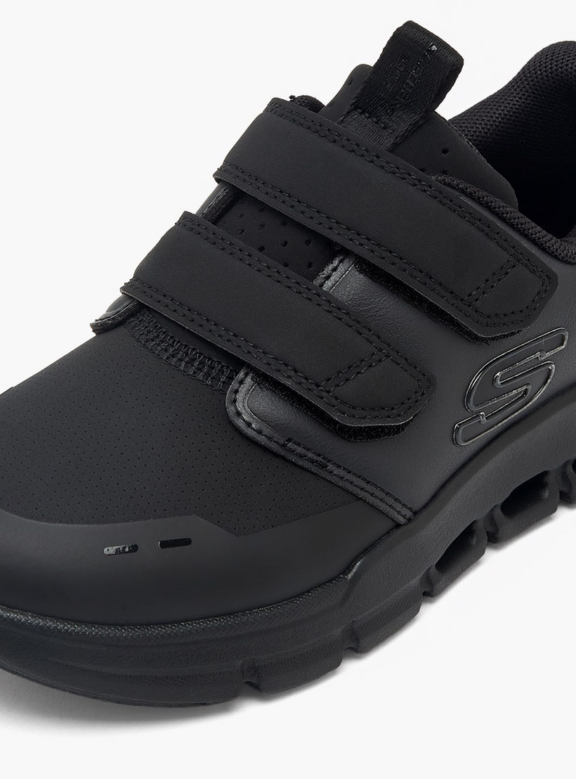 حذاء مدرسي للأطفال جلايد ستيب فلو بشريط إغلاق لاصق من سكيتشرز-sports-boys-shoes-image-4