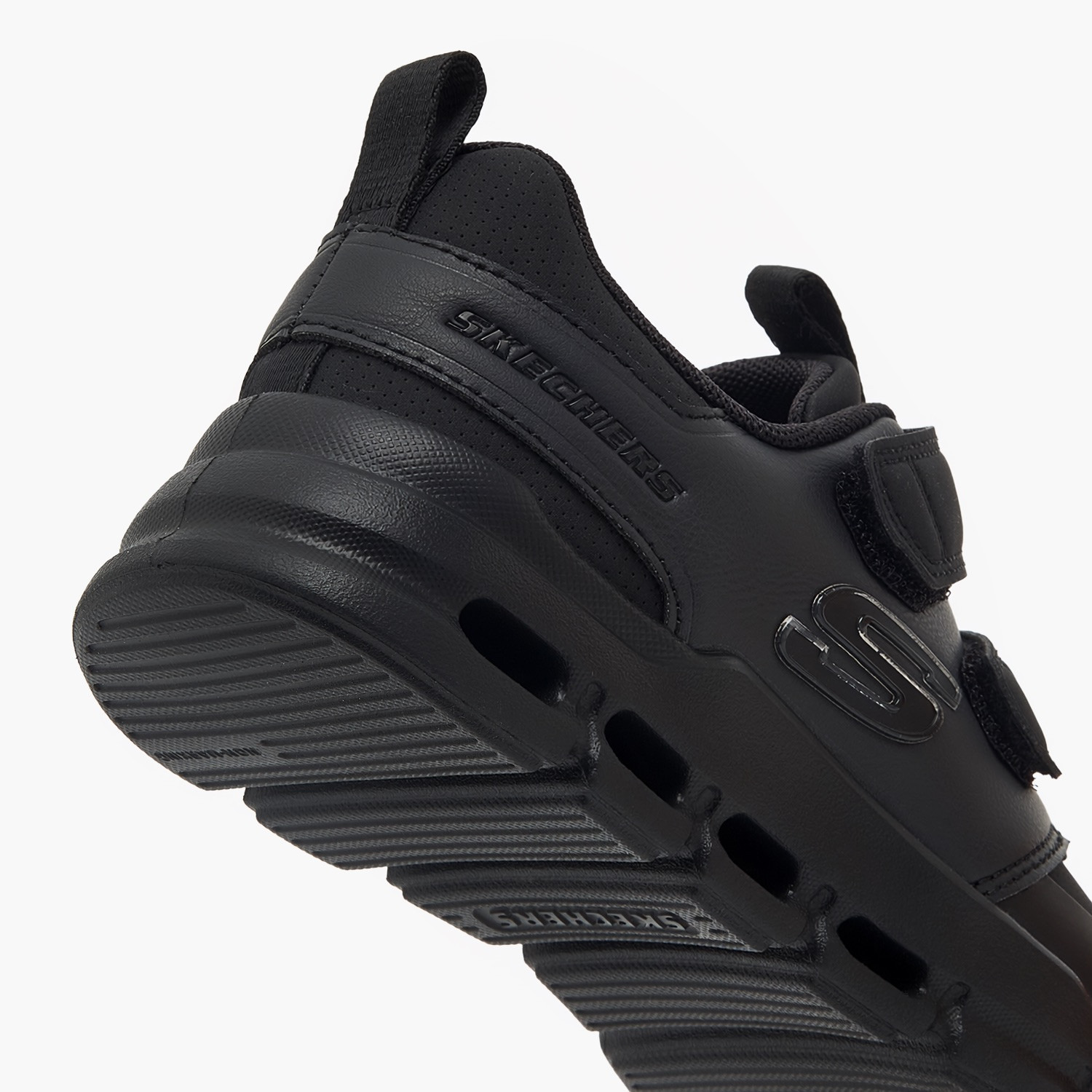 حذاء مدرسي للأطفال جلايد ستيب فلو بشريط إغلاق لاصق من سكيتشرز-sports-boys-shoes-image-5