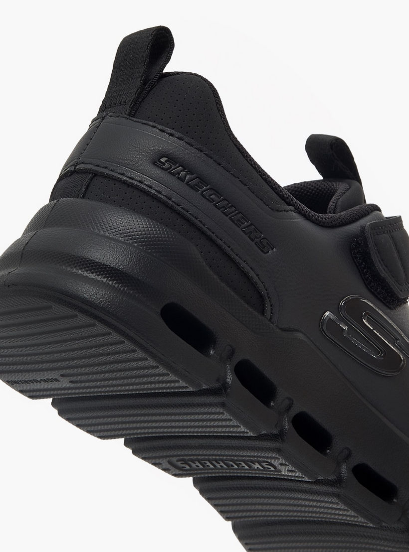 حذاء مدرسي للأطفال جلايد ستيب فلو بشريط إغلاق لاصق من سكيتشرز-sports-boys-shoes-image-5