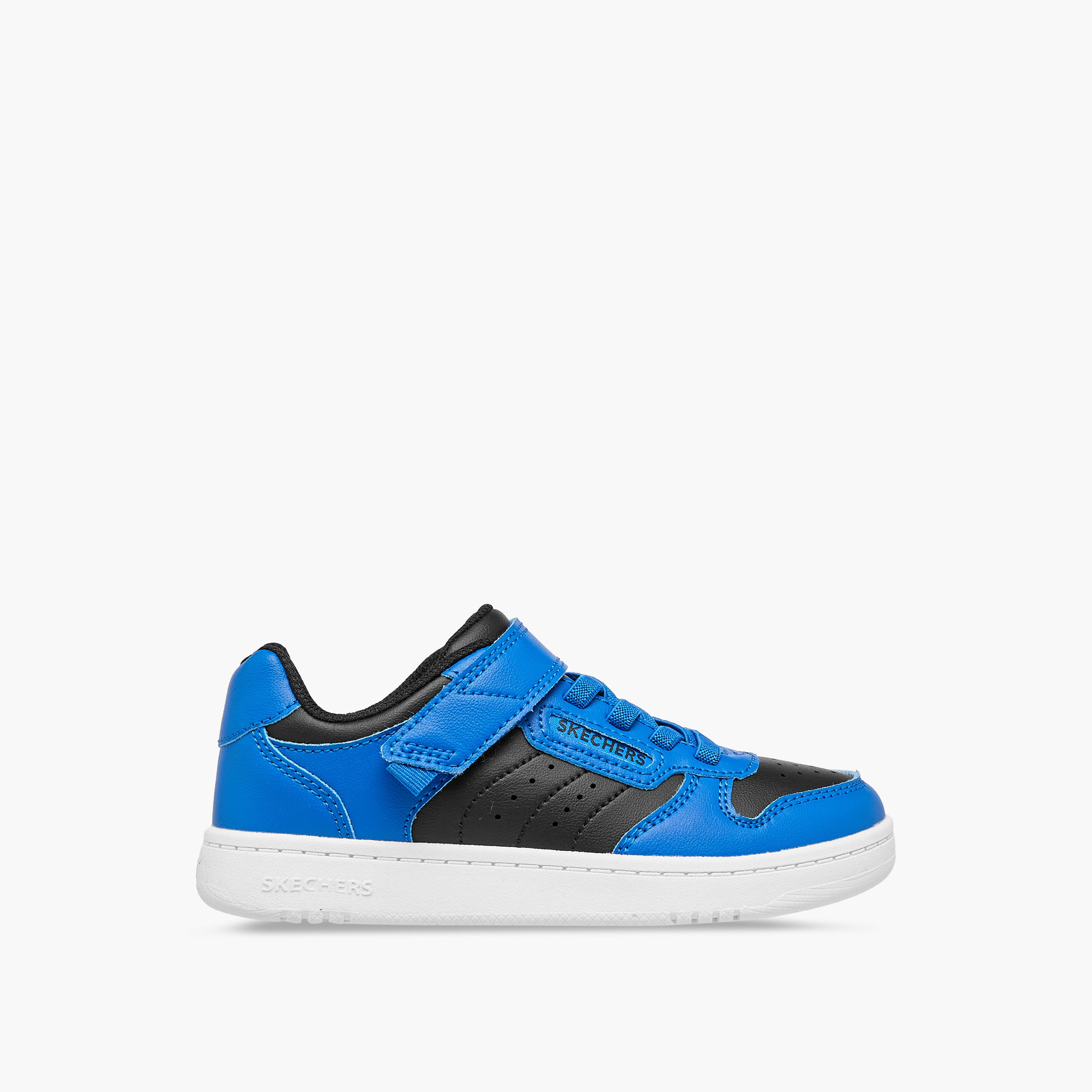 حذاء سنيكرز متعدد التصاميم بشريط إغلاق لاصق للأولاد من سكيتشرز - Quick Street 405638L-boys-shoes-sneakers-image-3