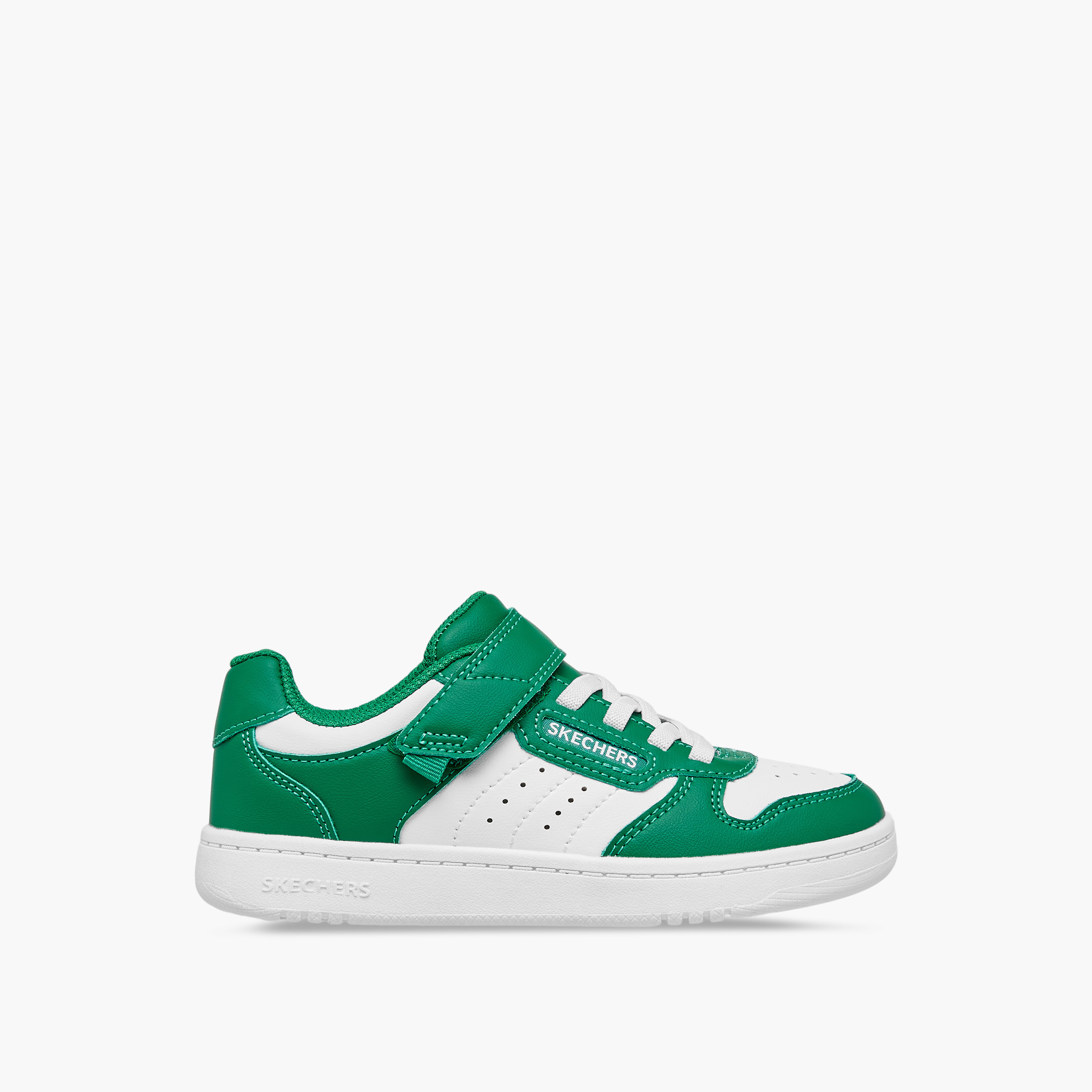حذاء سنيكرز متعدد التصاميم بشريط إغلاق لاصق للأولاد من سكيتشرز - Quick Street 405638L-boys-shoes-sneakers-image-8