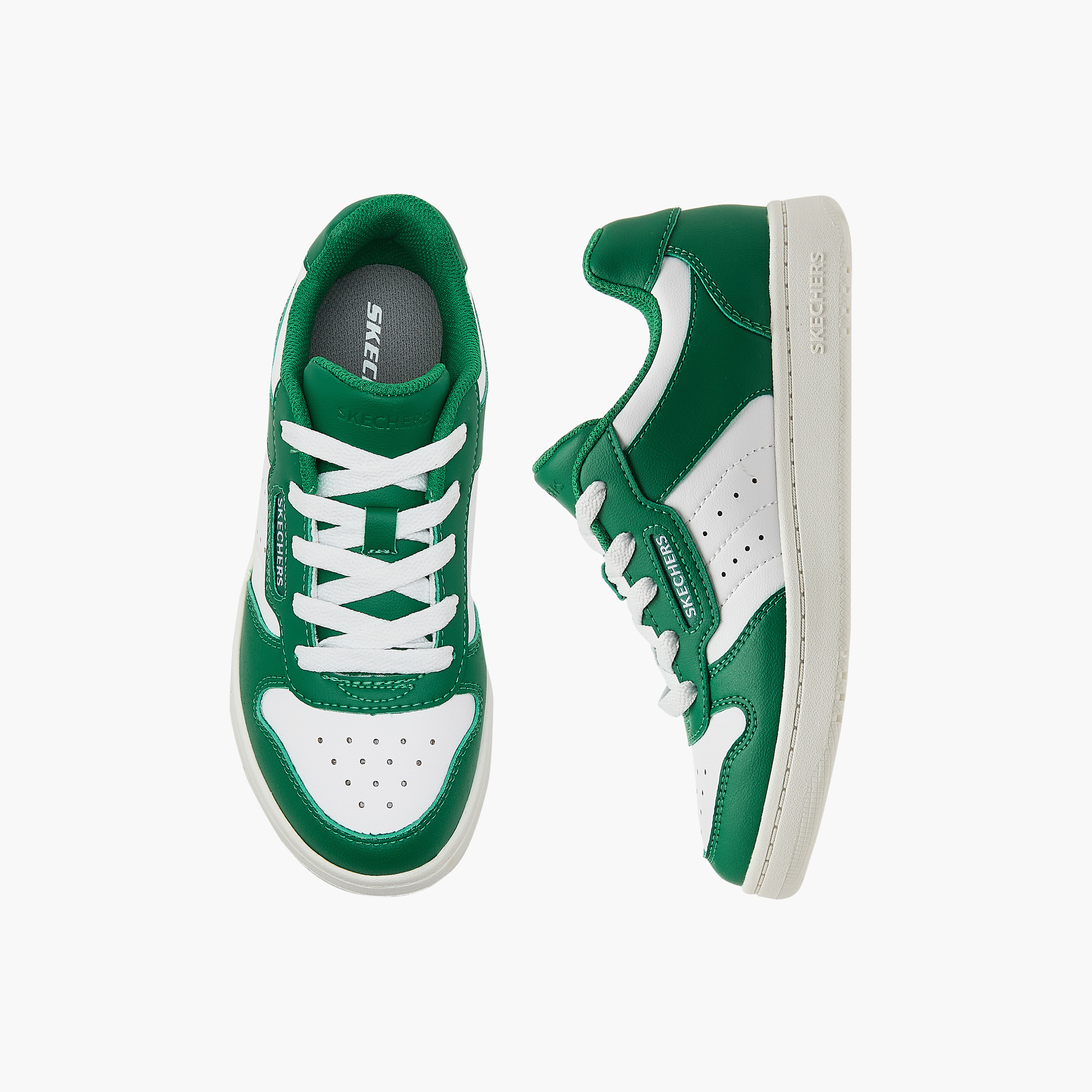  سكيتشرز - حذاء رياضي كويك ستريت فورتون برباط - للأطفال 405639L | OE-sports-boys-shoes-image-1