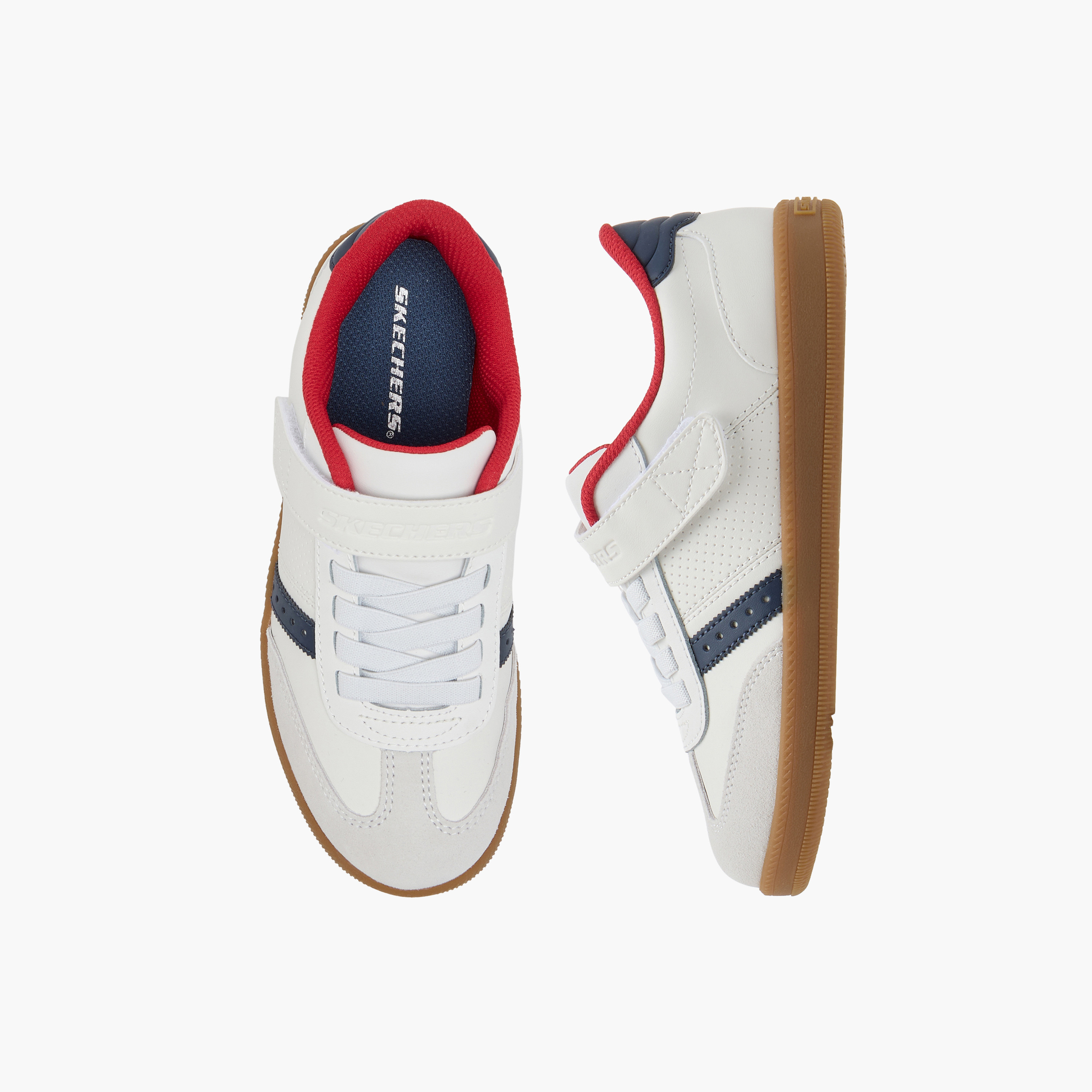 Skechers Boy's Zinger Street Hook & Loop Sneakers 405731L | OE-sports-boys-shoes-image-1