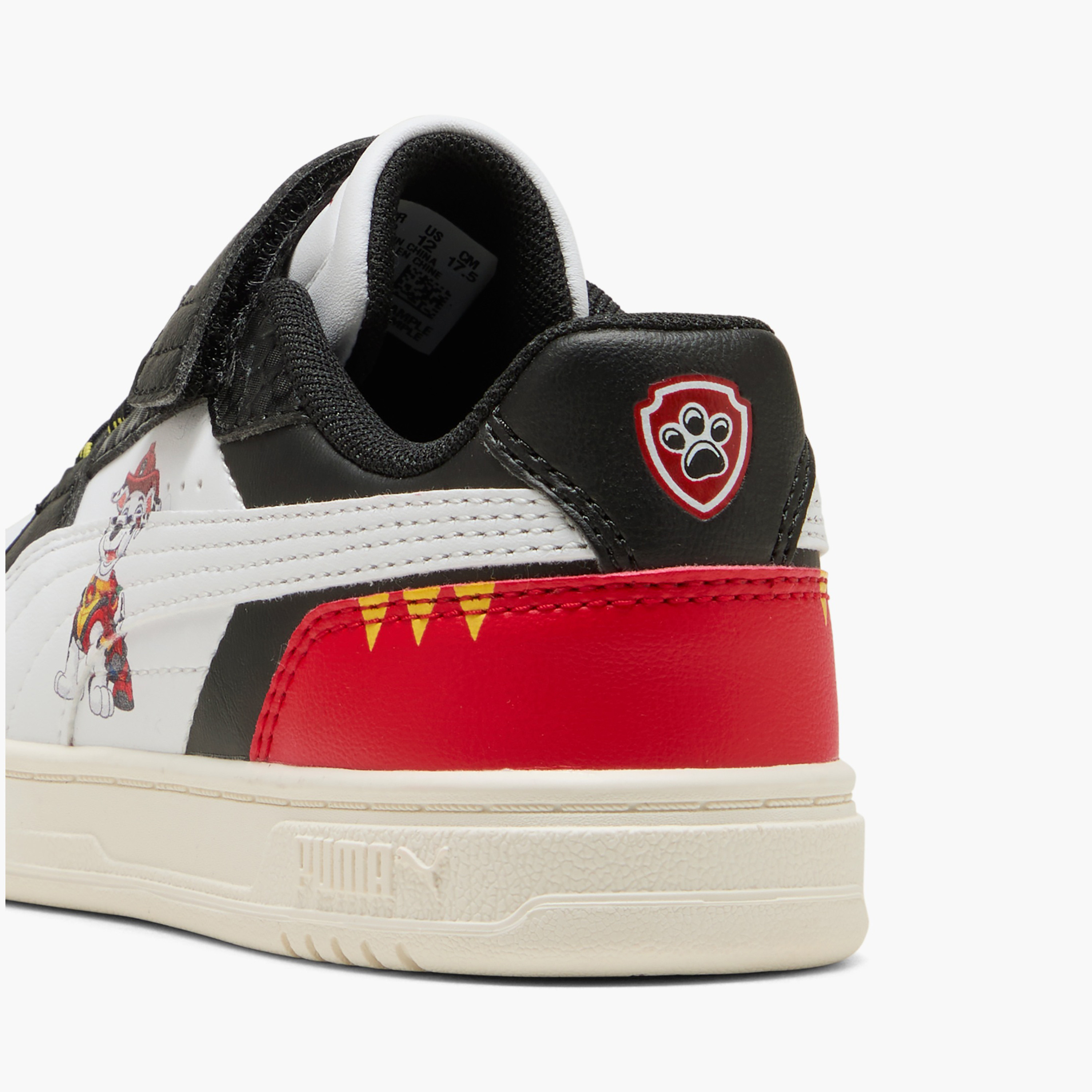 Puma Boys Caven III Paw Patrol Hook & Loop Ankle Sneakers-sports-boys-shoes-image-2