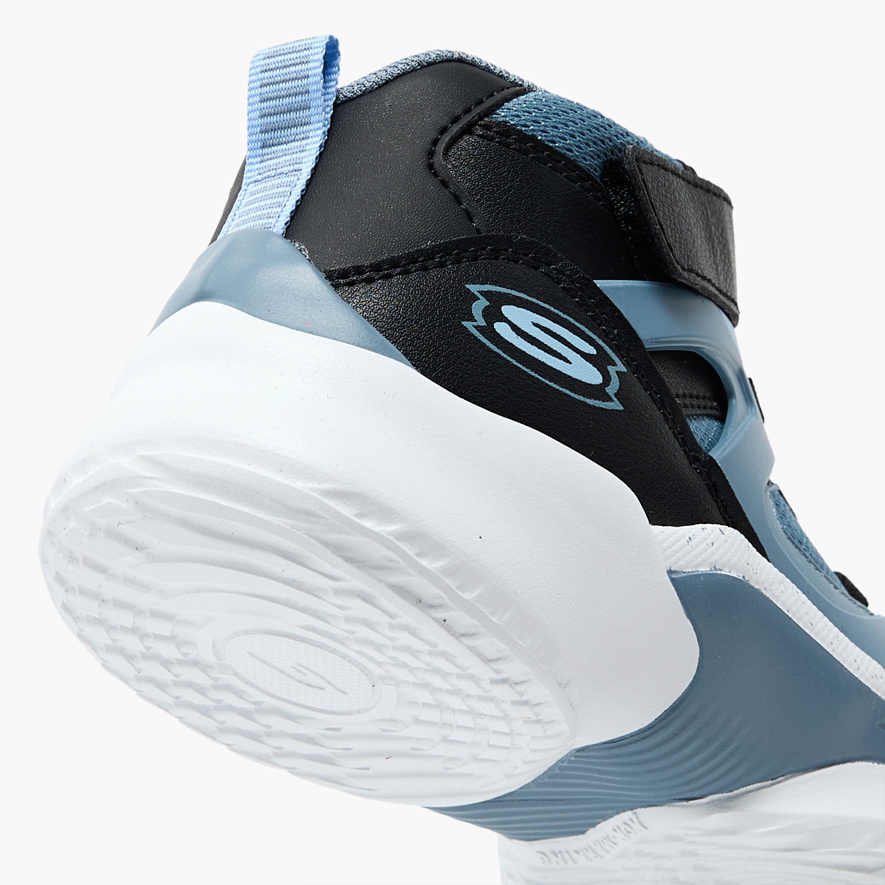 Skechers Boys Skx Court Hype Hook & Loop Cushioned Sole Basketball  Shoes-sports-boys-shoes-image-5