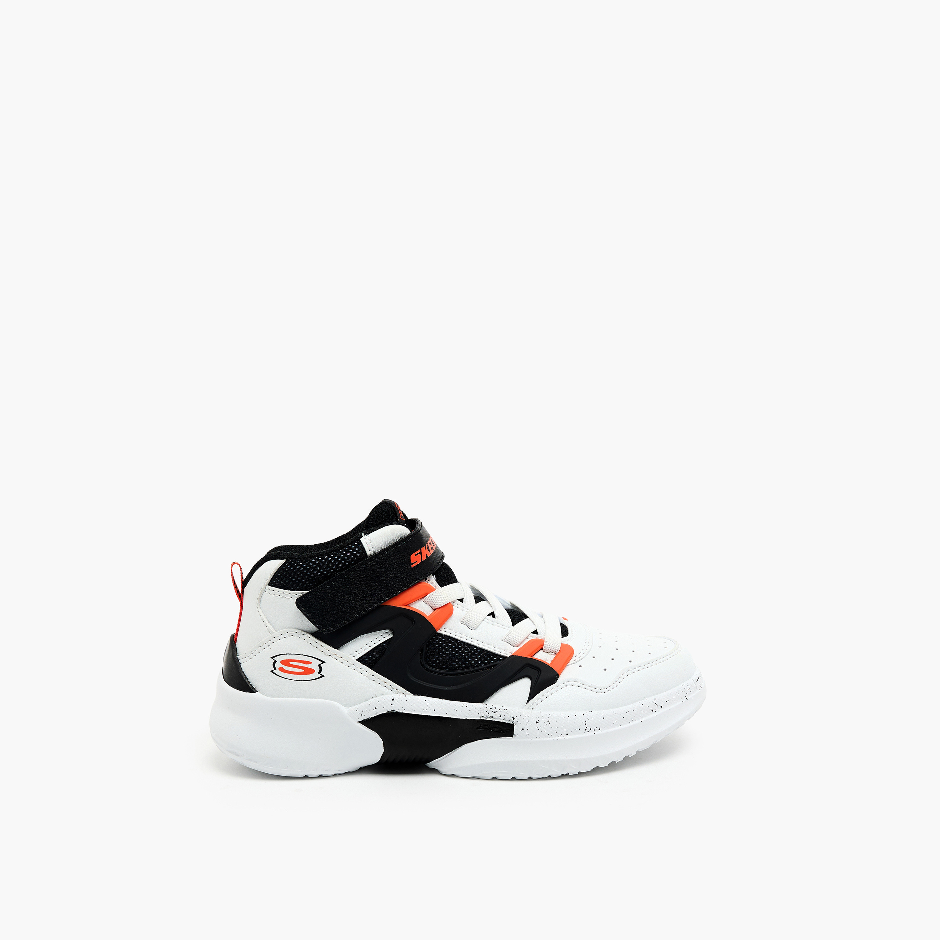 Skechers Boys Skx Court Hype Hook & Loop Cushioned Sole Basketball  Shoes-sports-boys-shoes-image-3