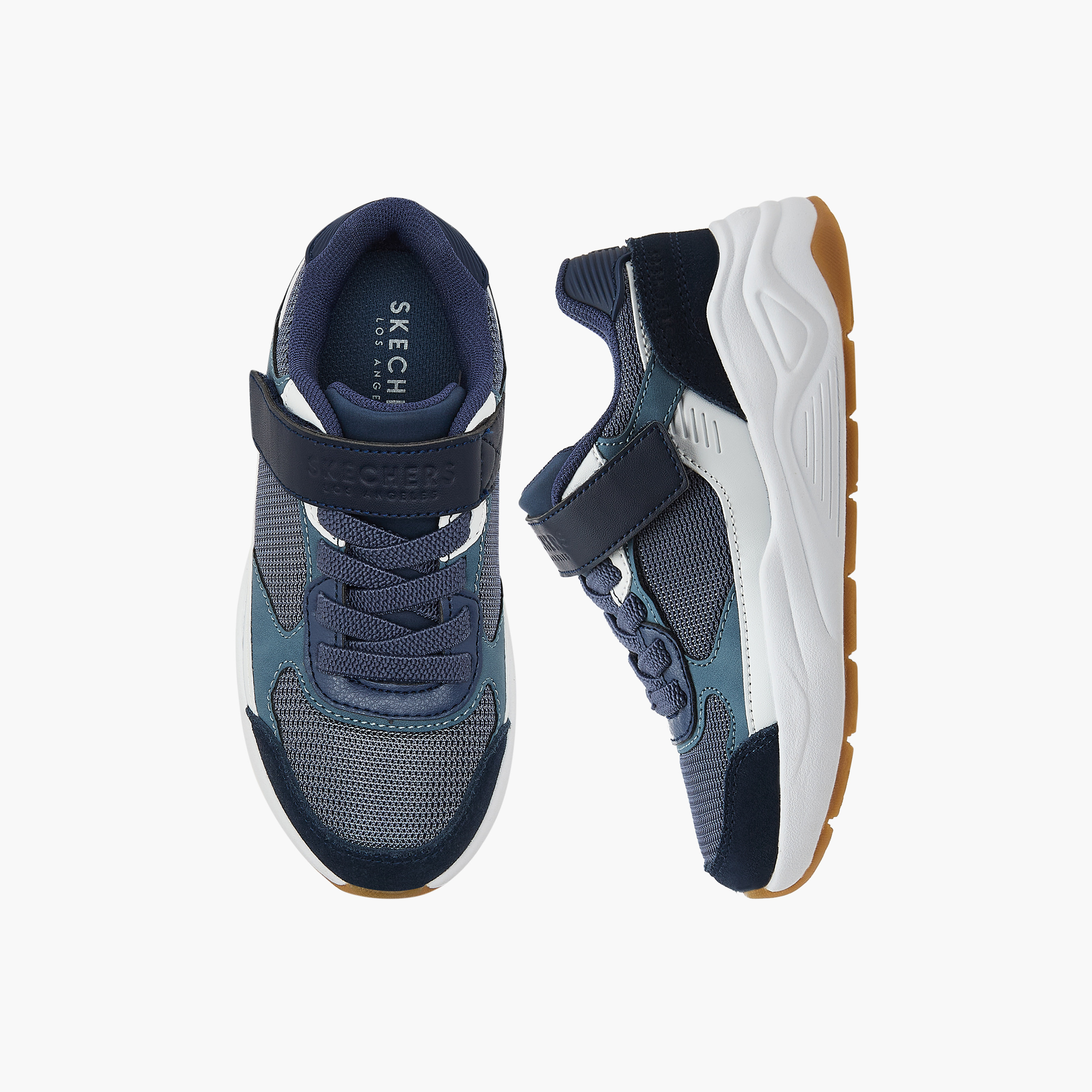Skechers Boys NOVA JOGGER Hook & Loop Sneakers 406148L | OE-boys-shoes-sneakers-image-1