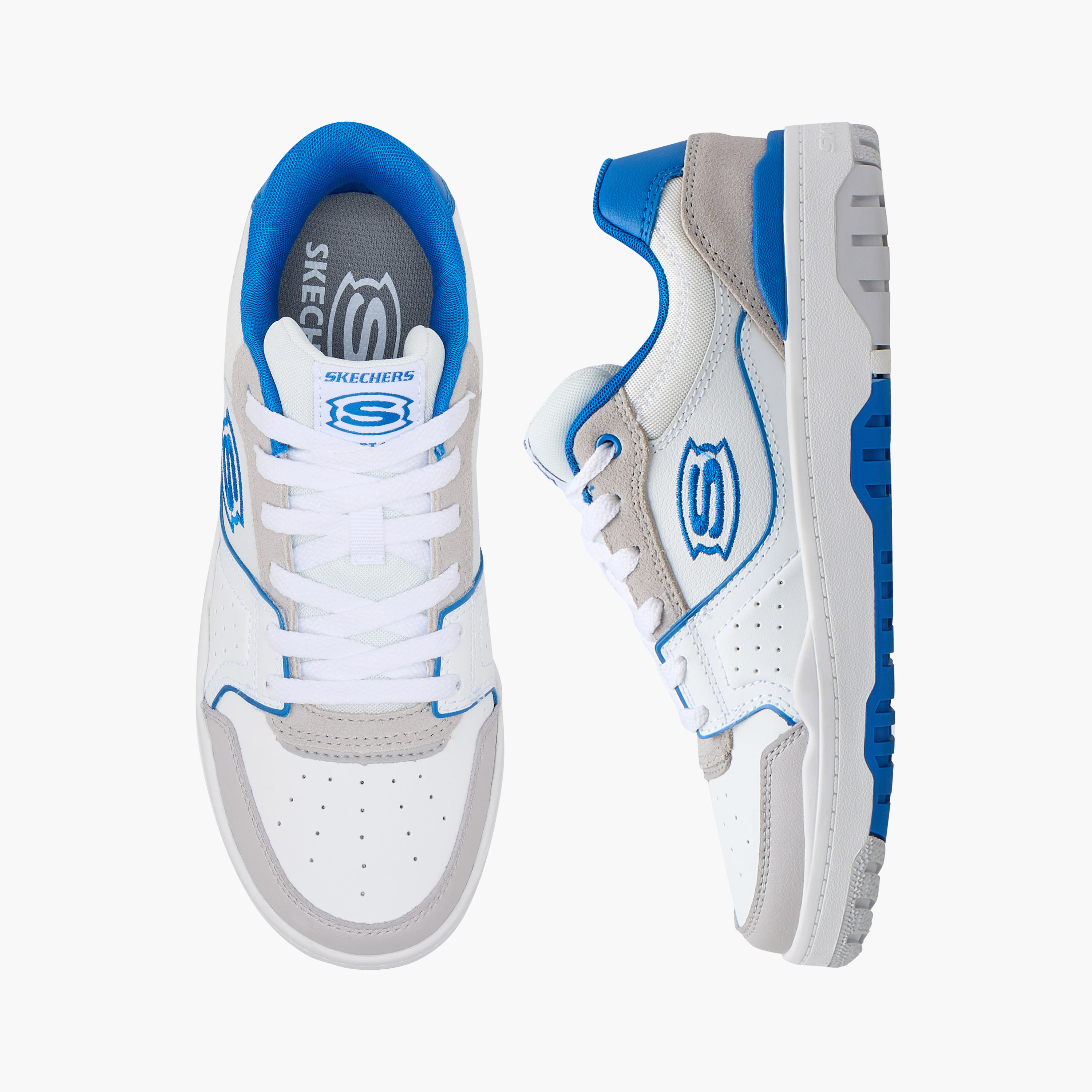 سكيتشرز - حذاء رياضي  SKX-228 برباط - للأولاد 406157L | OE-sports-boys-shoes-image-6