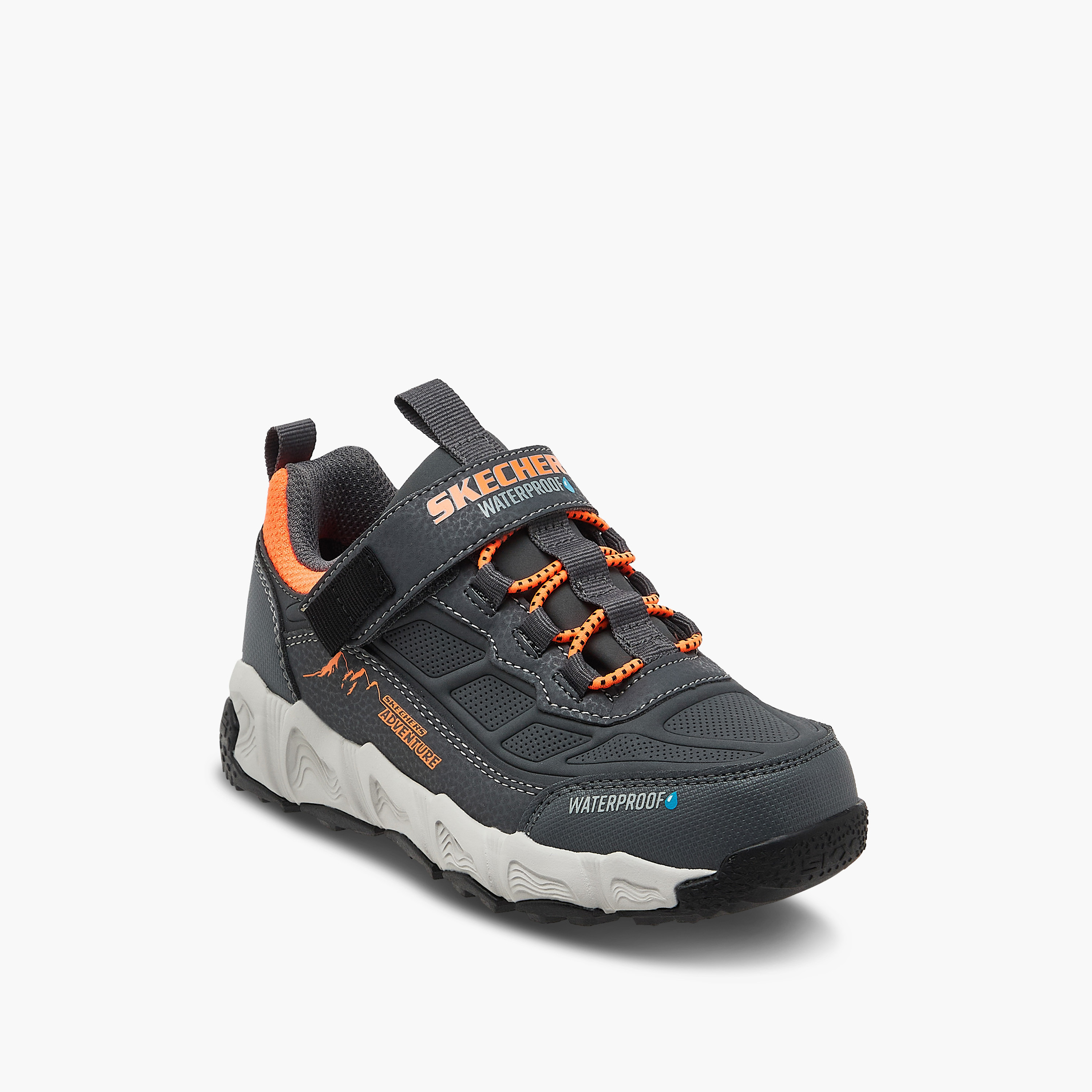 Skechers Boys VELOCITREK Hook & Loop Sneakers 406448L | OE-boys-shoes-sneakers-image-2