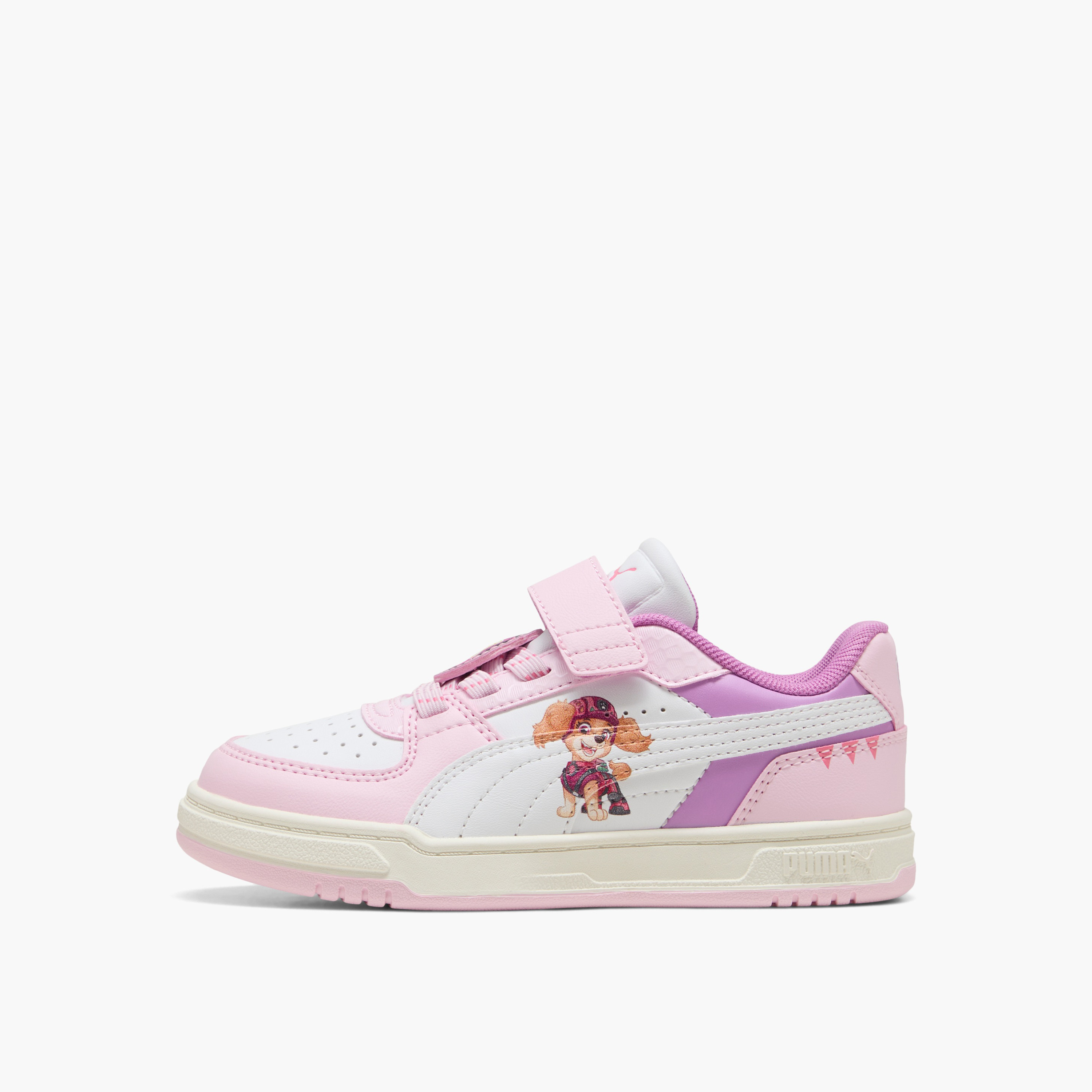 Puma Girls Caven III Paw Patrol Hook & Loop Ankle Sneakers-girls-shoes-sneakers-image-3