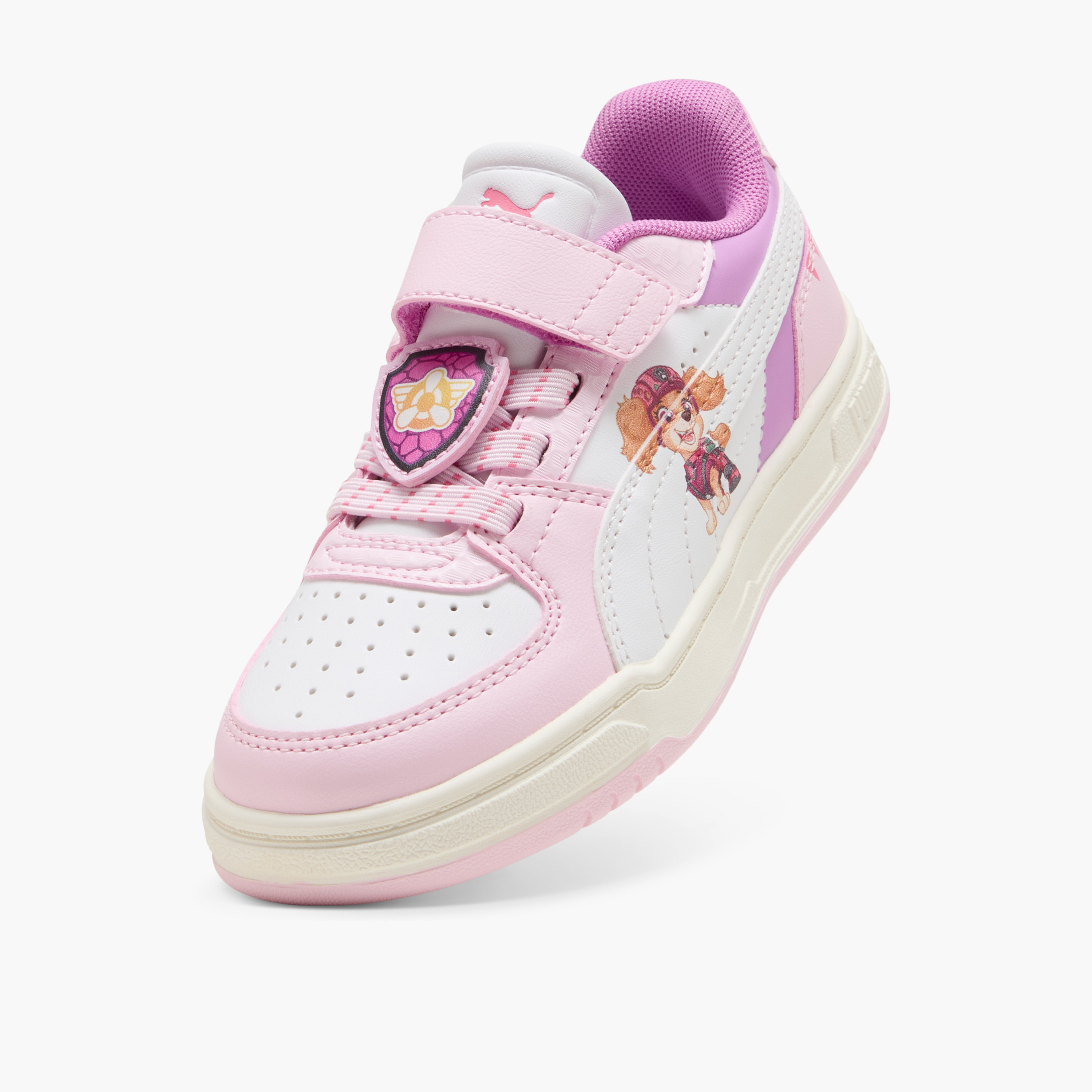 Puma Girls Caven III Paw Patrol Hook & Loop Ankle Sneakers-girls-shoes-sneakers-image-6