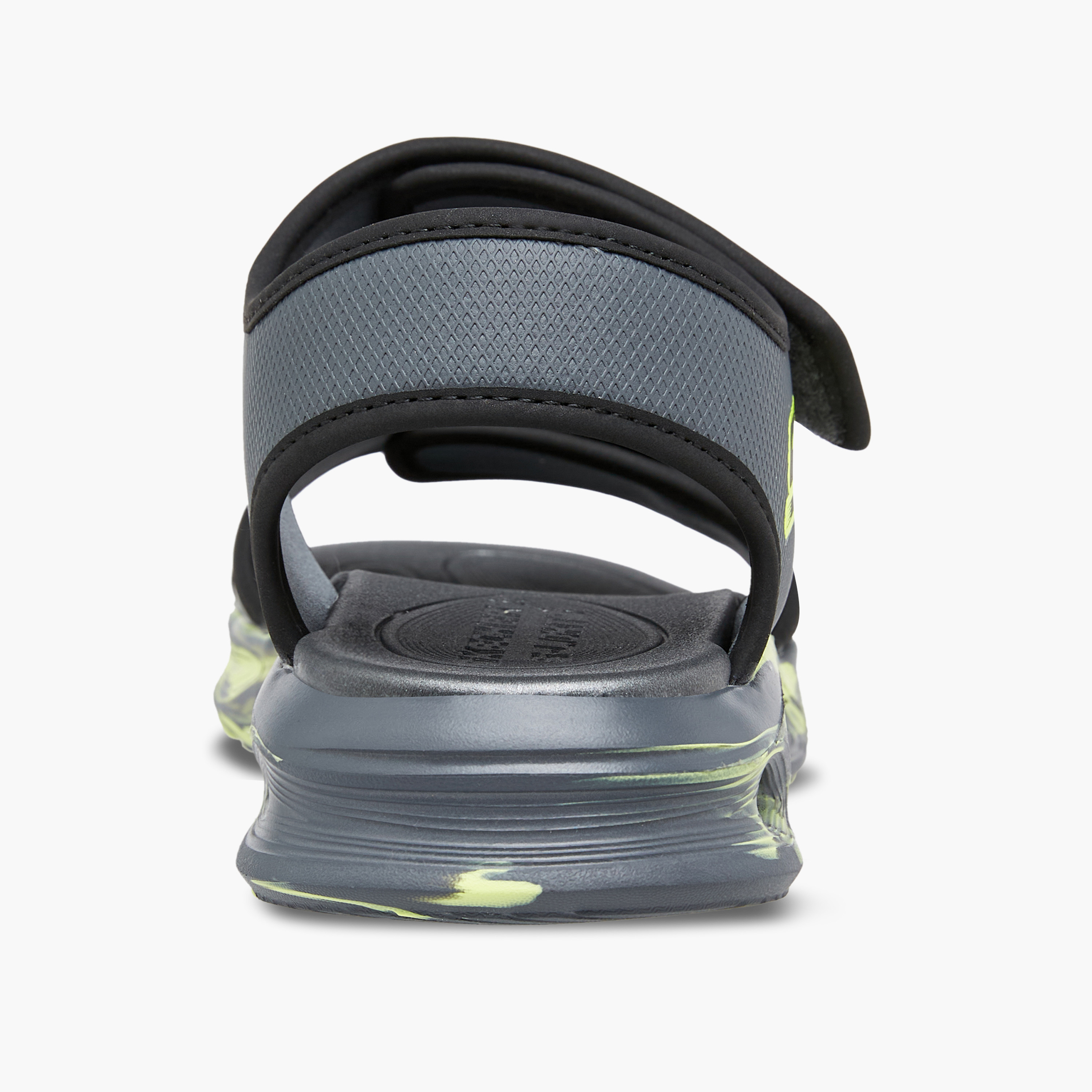 Skechers Boys' Sola Glow Hook & Loop Floaters 407032L | OE-boys-shoes-sandals-image-5