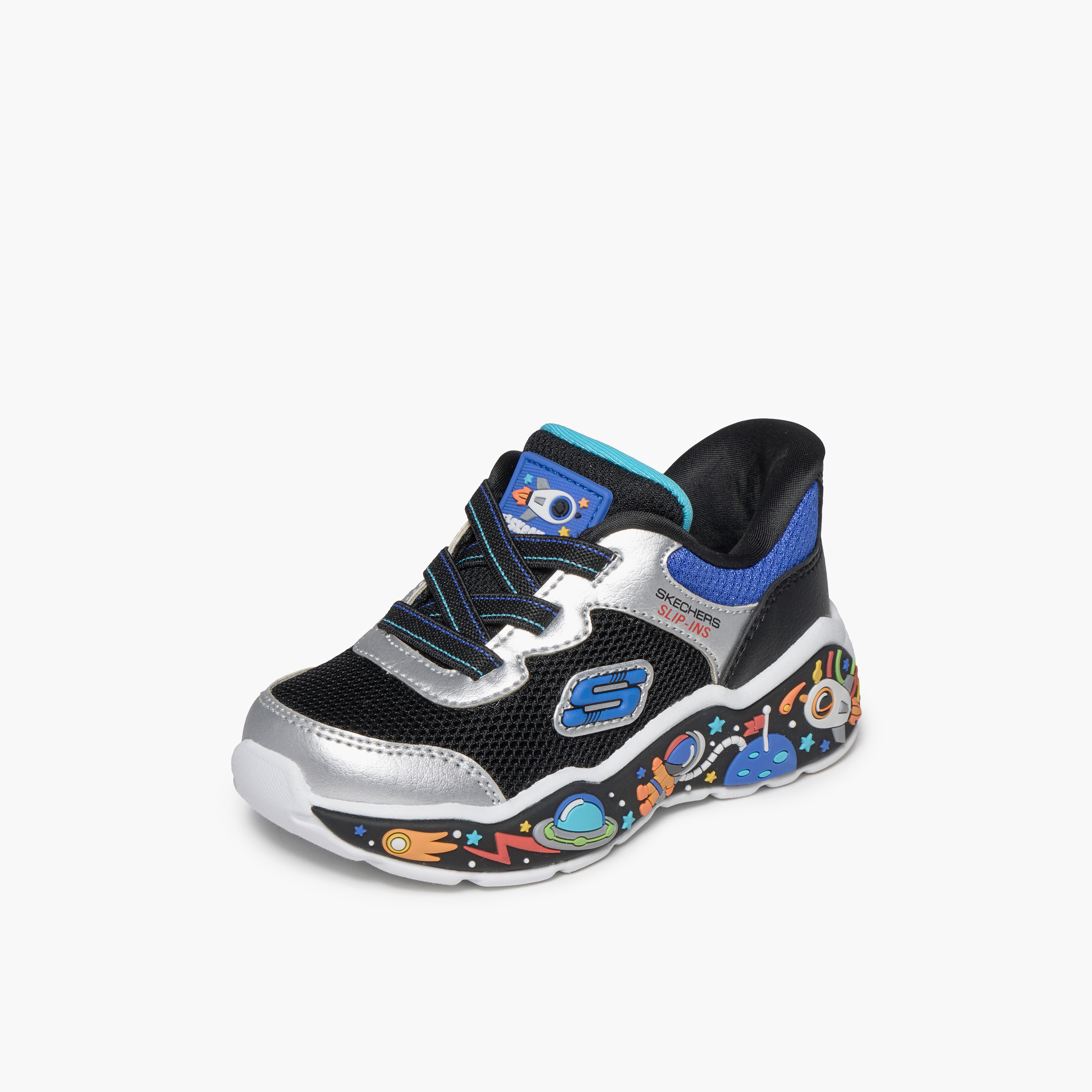 Skechers Boy's Play Scene Slip-On Sneakers-boys-shoes-sneakers-image-3