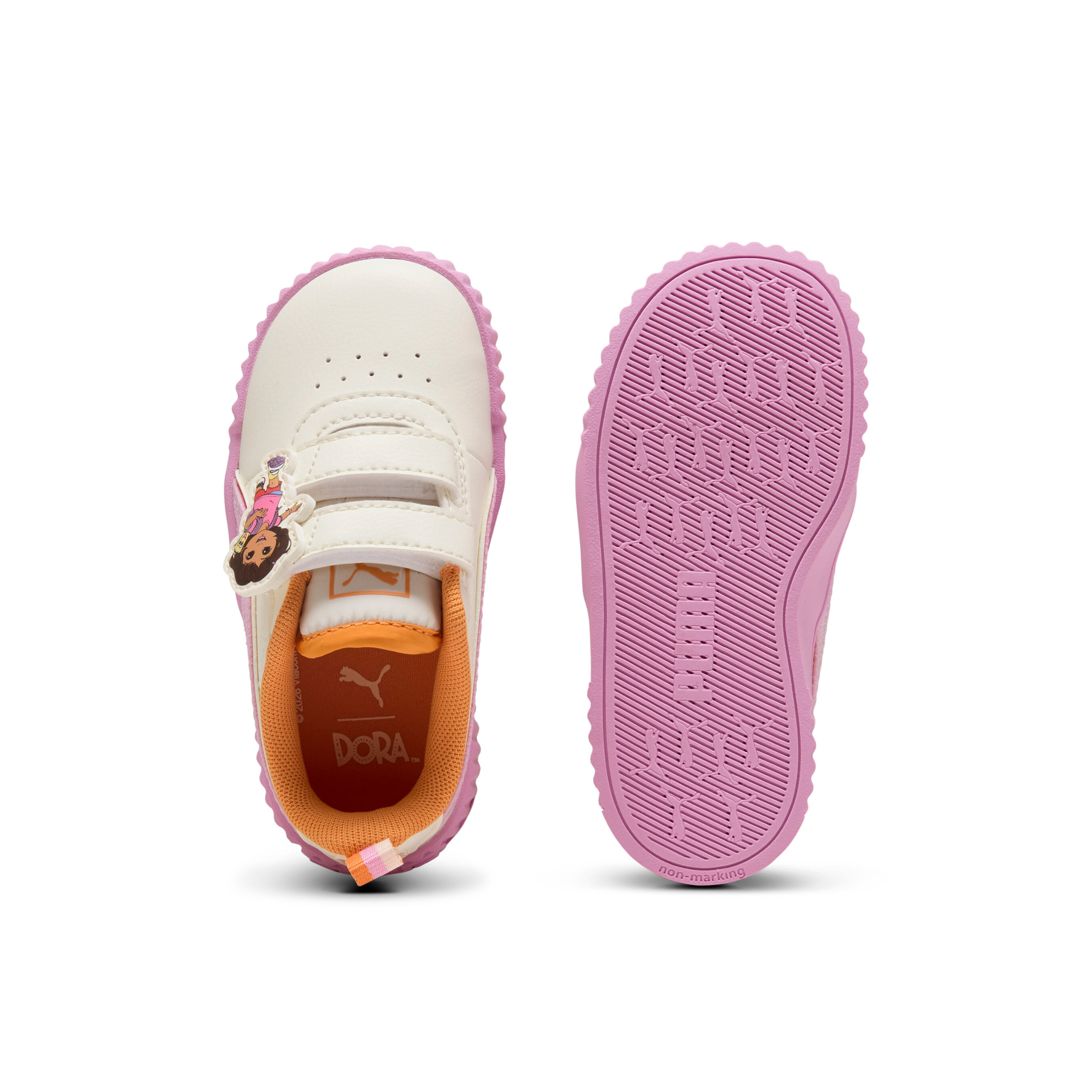 حذاء سنيكرز بشريط إغلاق لاصق كارينا 3.0 دورا في للبنات من بوما-baby-girls-shoes-closedshoes-image-5