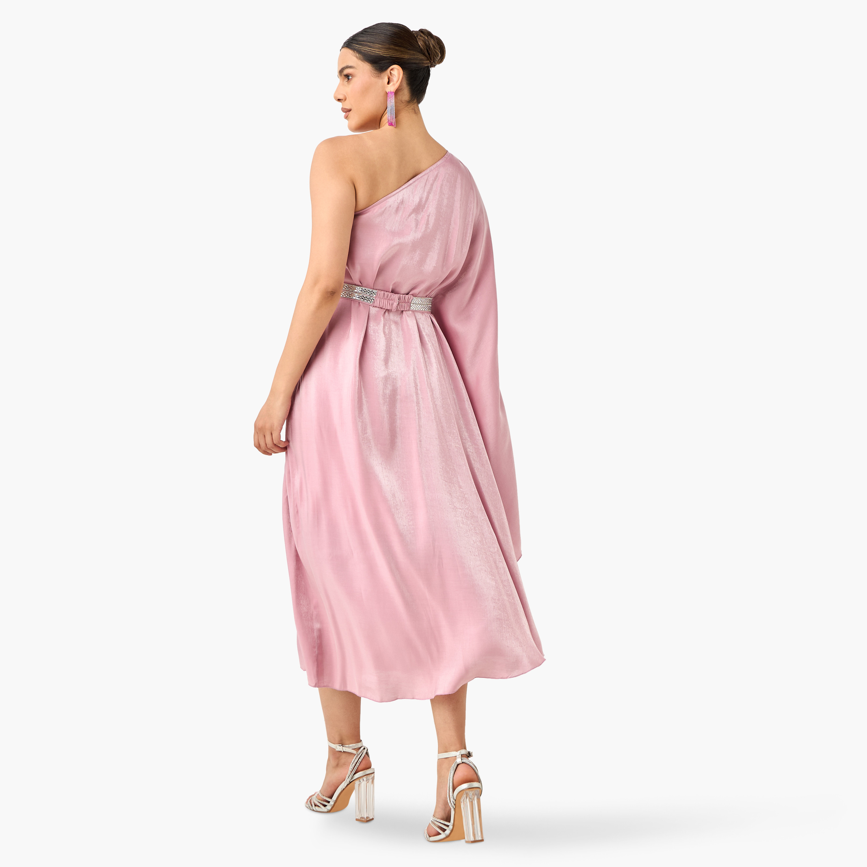 فستان بكتف واحد مزيّن من جولدن أبل-women-clothing-dresses-image-8