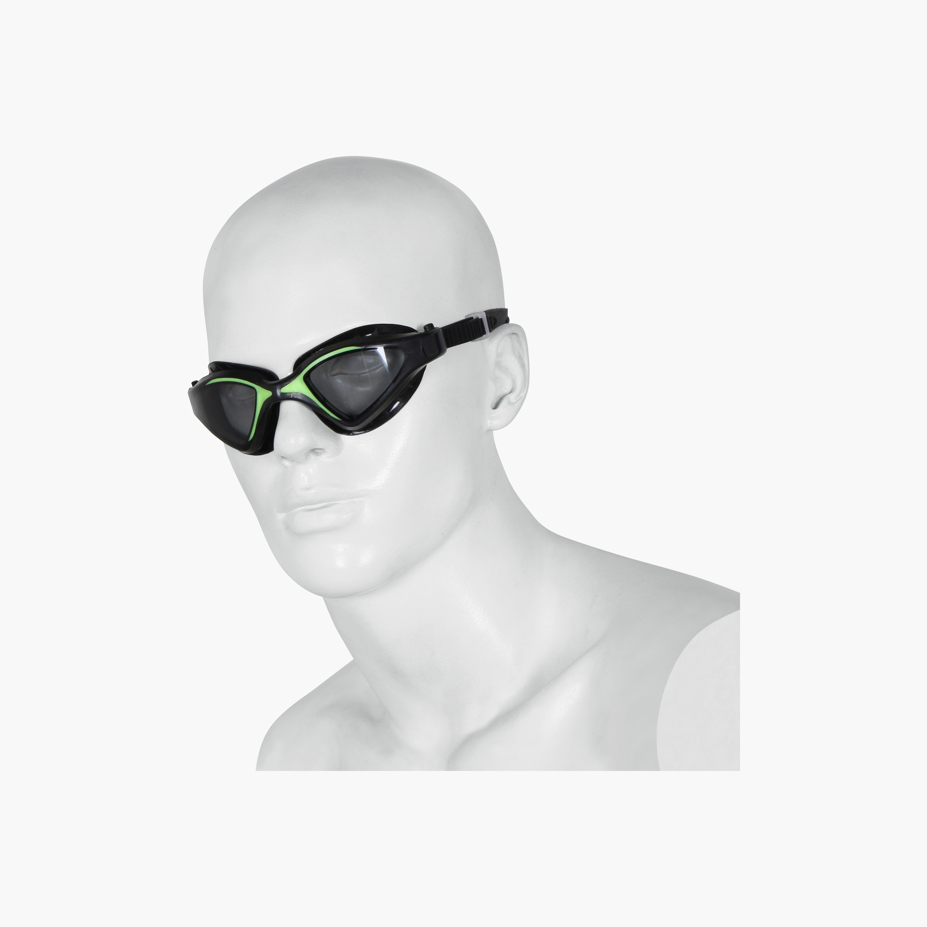 Nivia Unicore Swimming Goggles - Black & Green-sports-gear-swimming-men-image-4