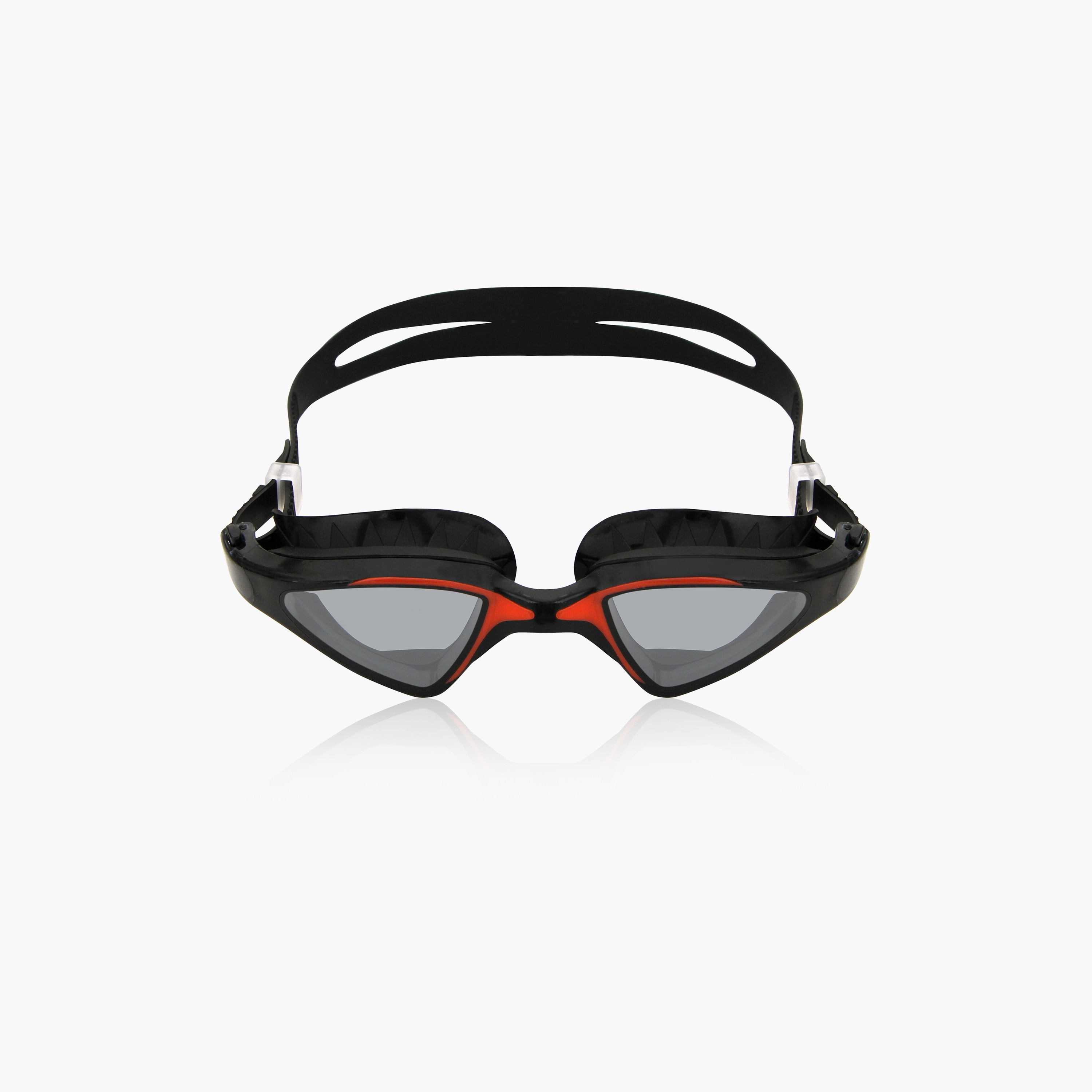 Nivia Unicore Swimming Goggles - Black & Red-sports-gear-swimming-men-image-2