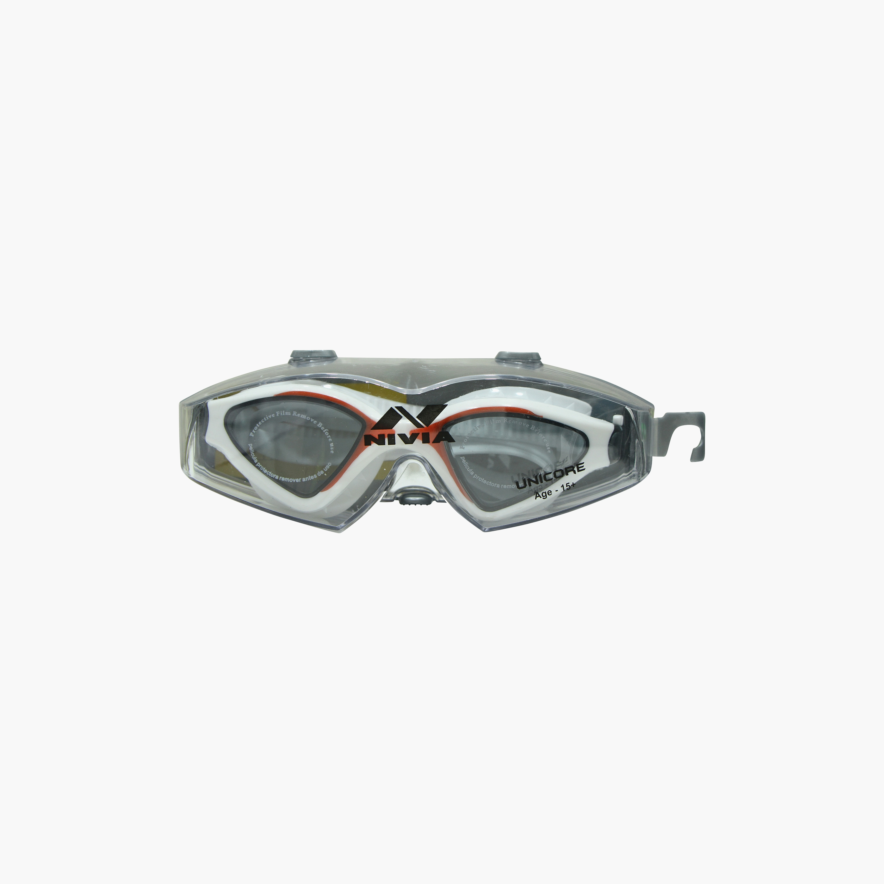 Nivia Unicore Swimming Goggles - White & Pink-sports-gear-swimming-men-image-1