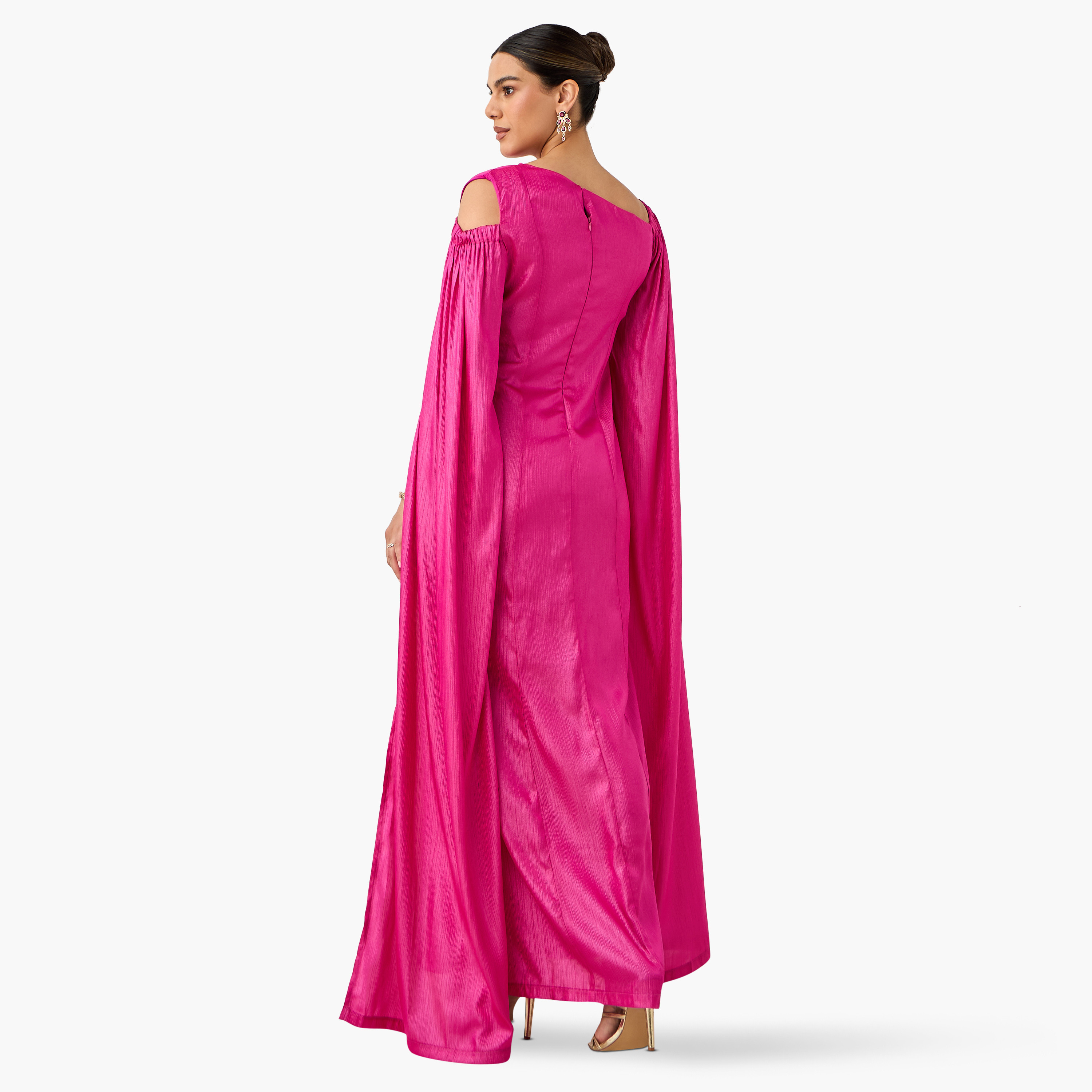 فستان ماكسي سادة بكتف واحد من جولدن أبل-women-clothing-dresses-image-8