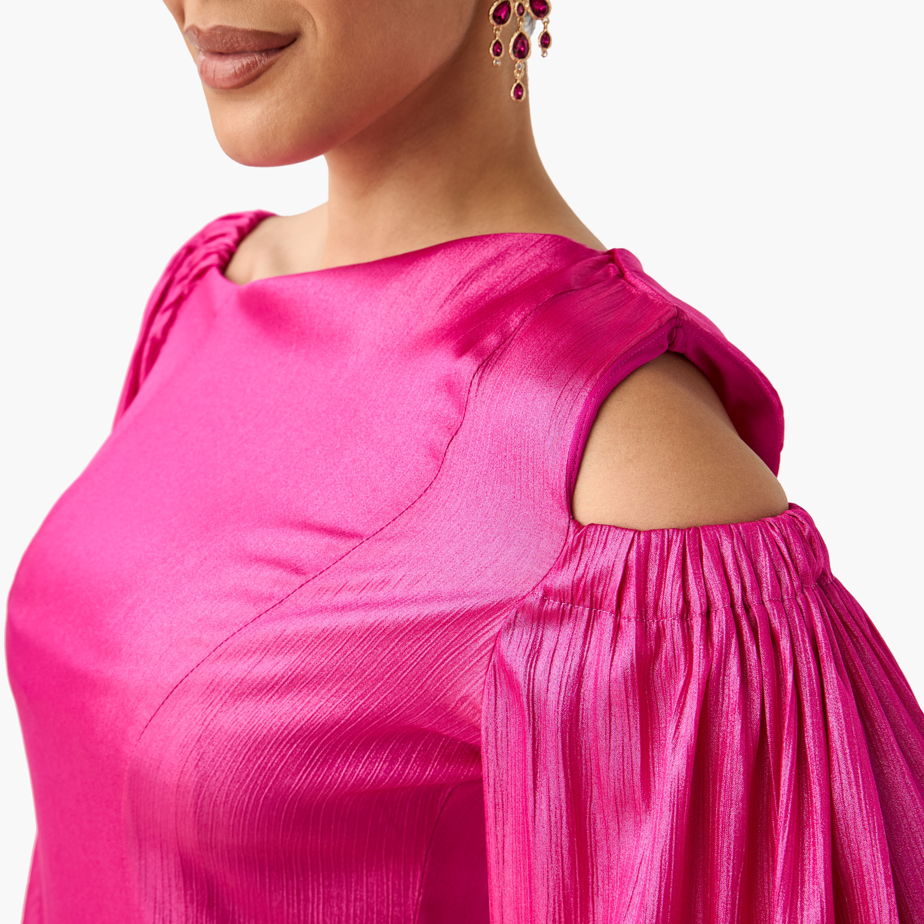 فستان ماكسي سادة بكتف واحد من جولدن أبل-women-clothing-dresses-image-9