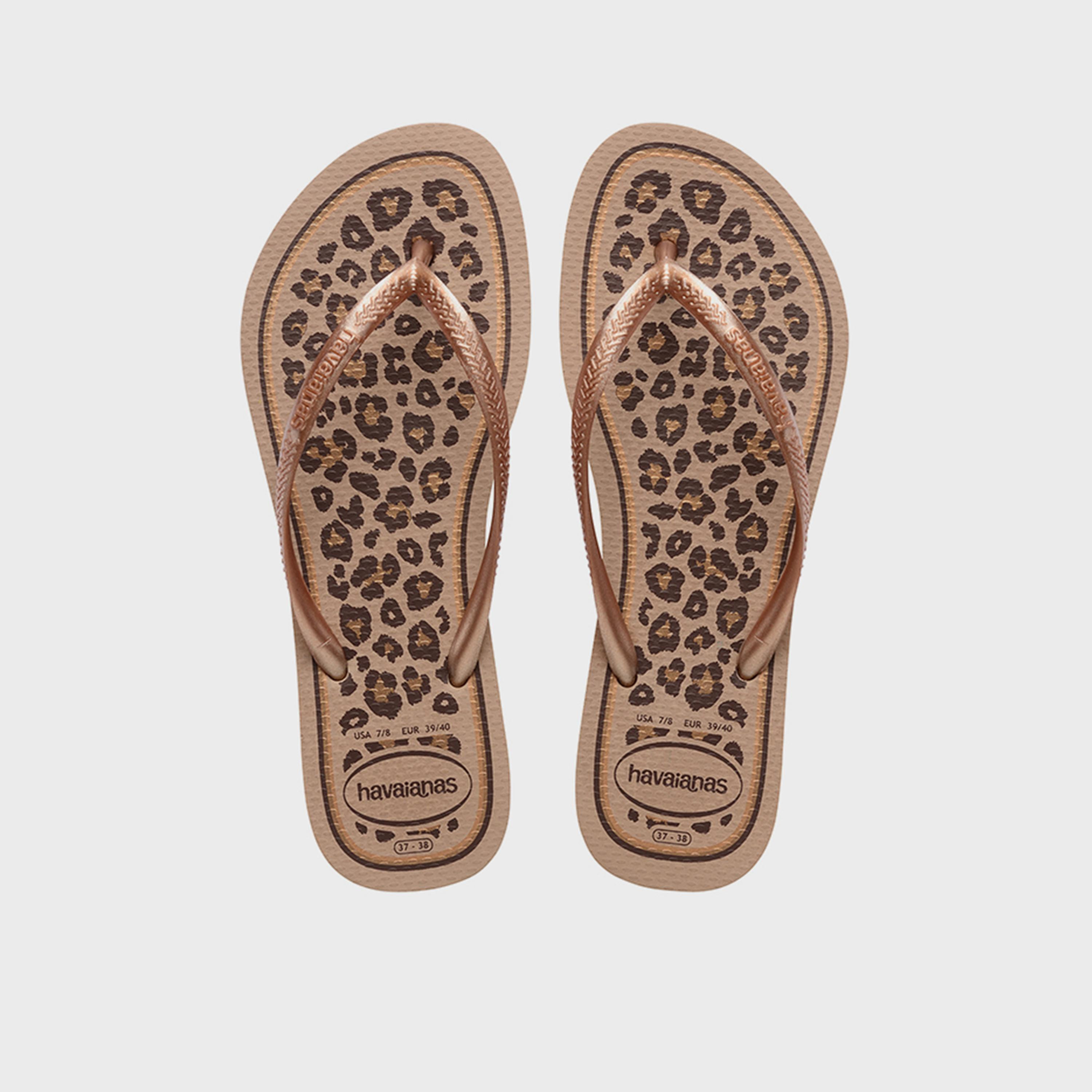 Havaianas Women's Slip-On Flat Slim Animals Thong Slippers | 4103352-5282-women-shoes-flipflopsandslides-image-1