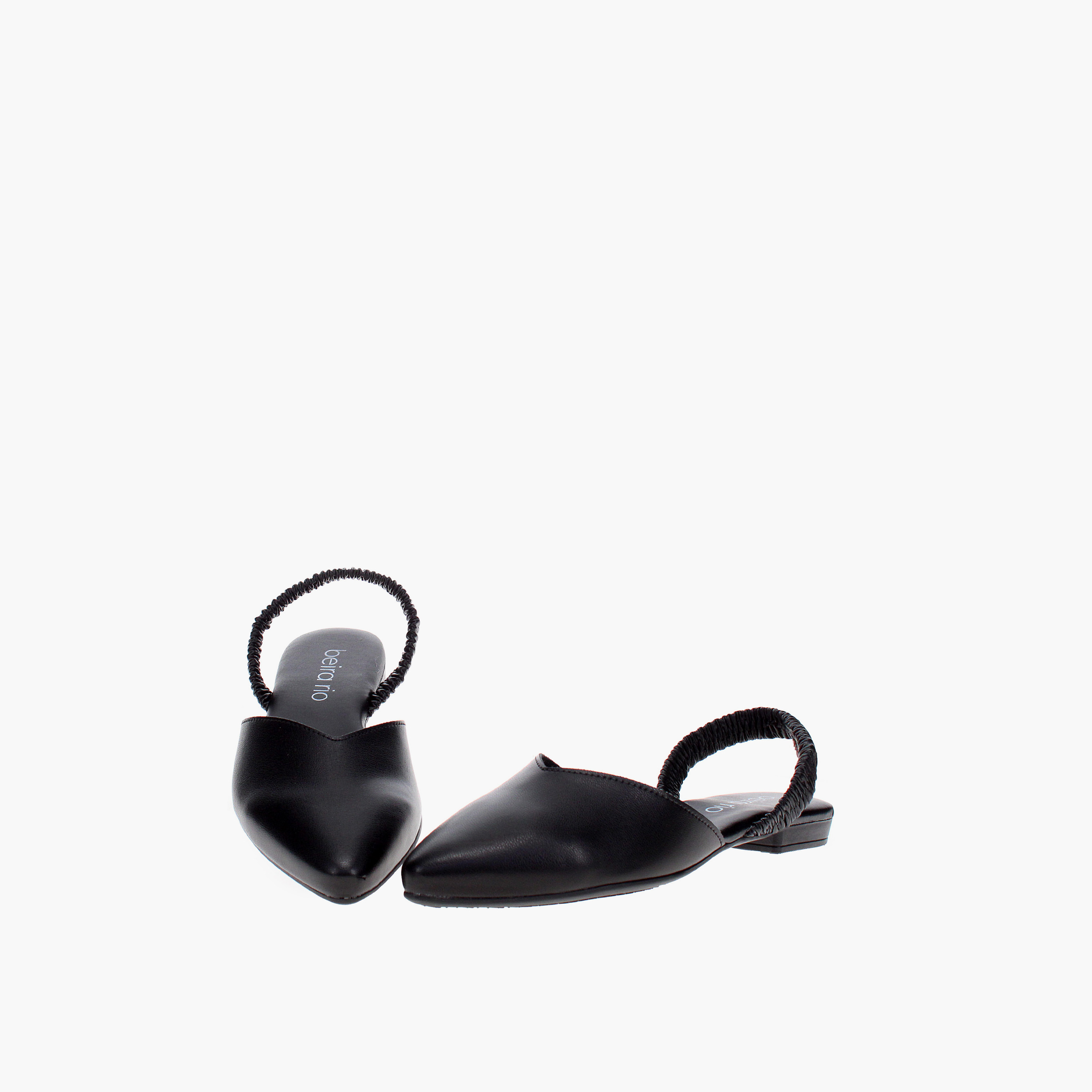 Beira Rio by Geoomnii  Women Elastic Calypso Flat Mules | 4134-446-9921-15745       -women-shoes-flats-mules-image-3