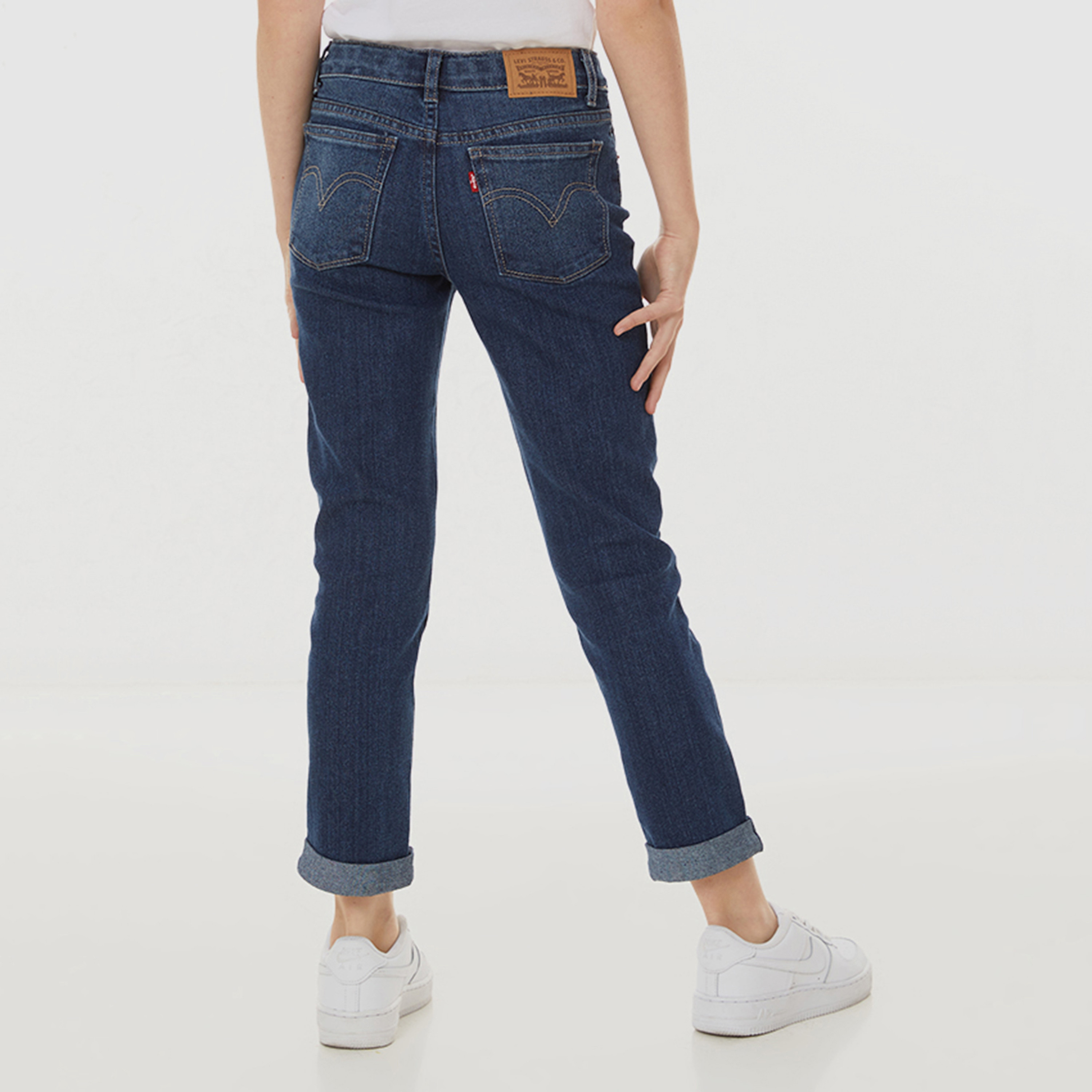 Levi's Girls Blue Solid Pocket Detail Jeans-girls-clothing-bottoms-jeansandjeggings-image-4